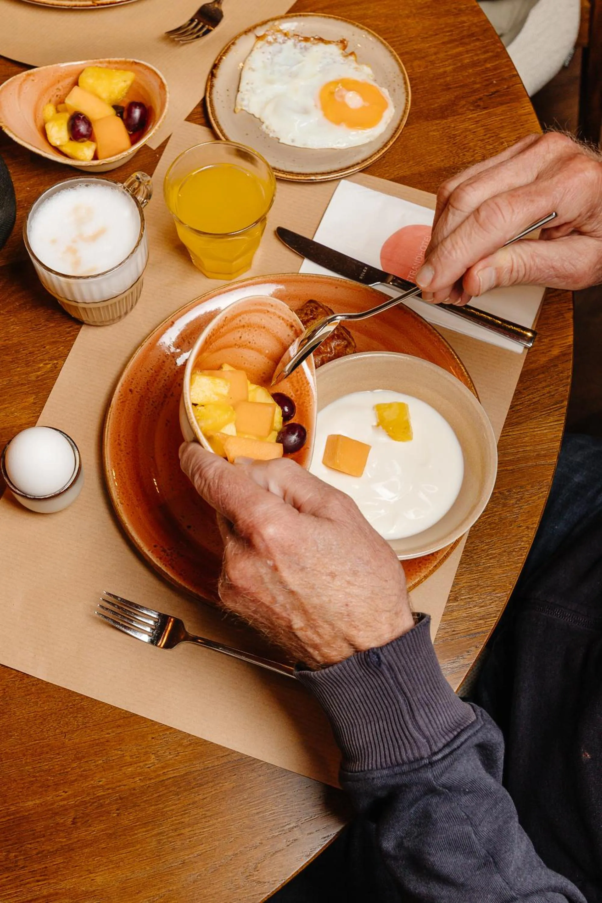 Breakfast in Strandhotel Camperduin