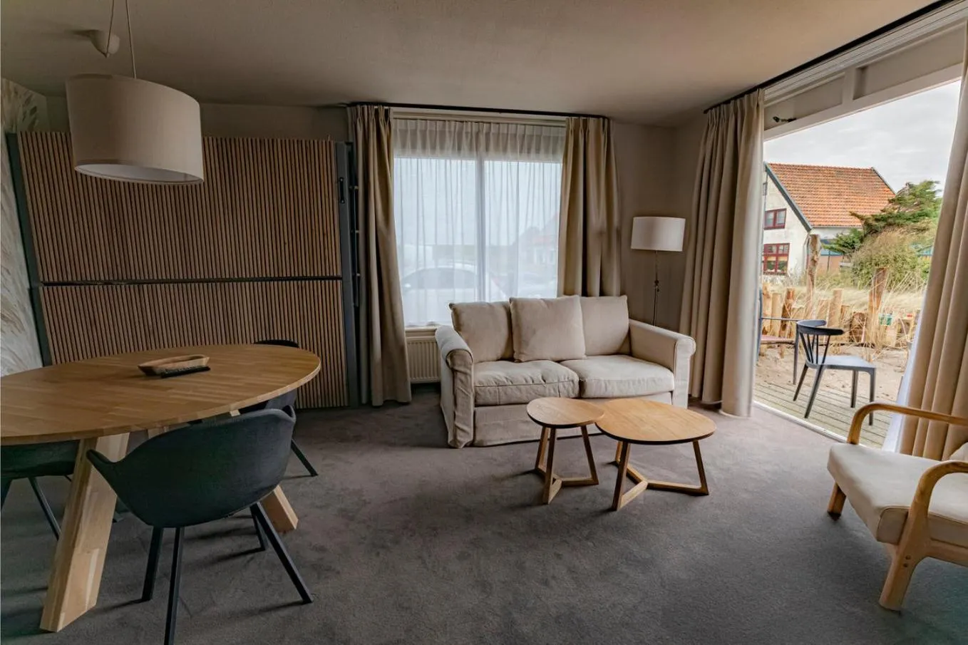 Living room in Strandhotel Camperduin