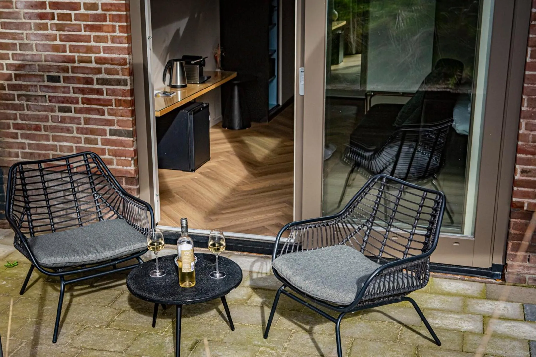Balcony/Terrace in Strandhotel Camperduin