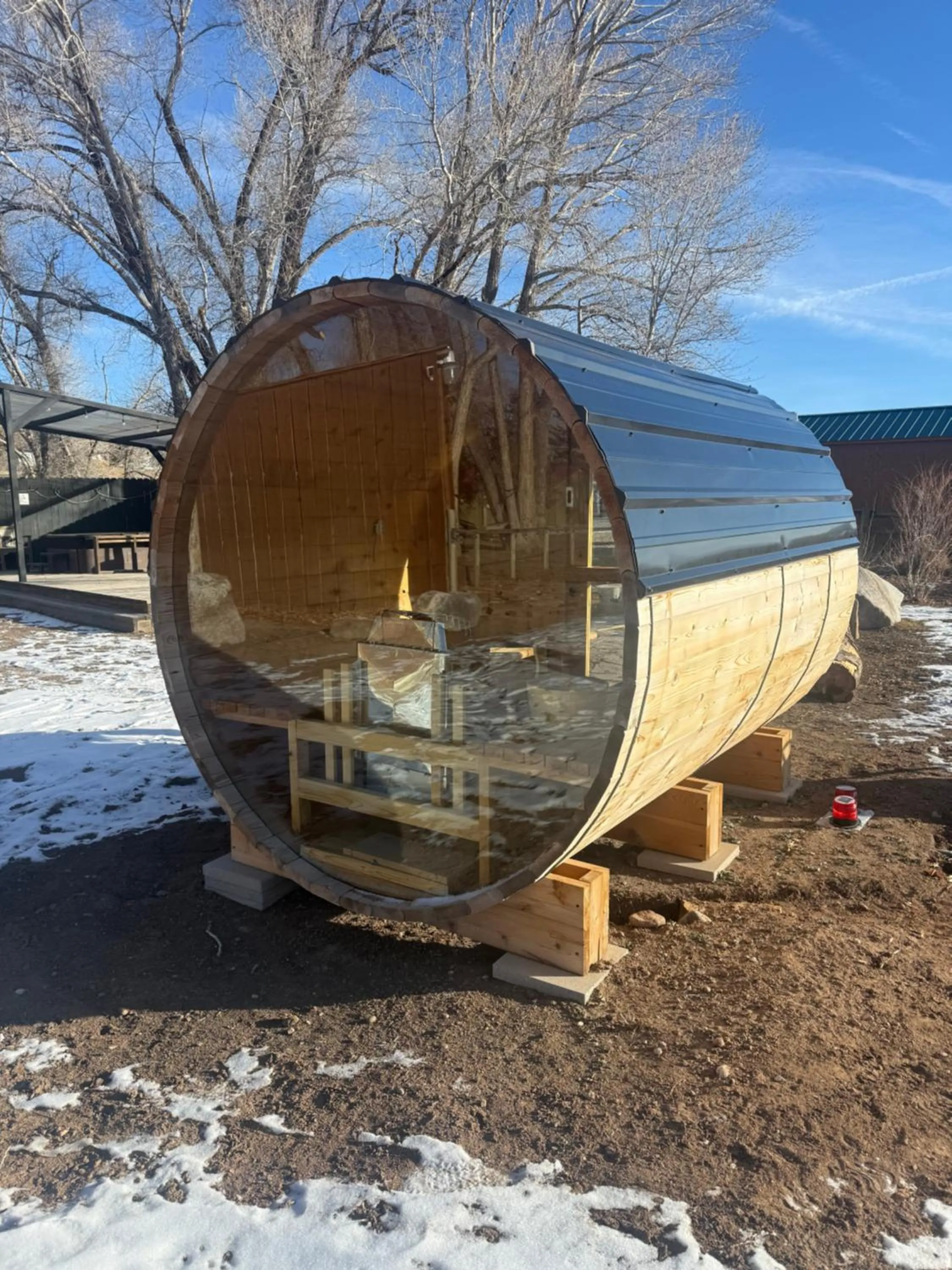 Sauna in Chinook Winds Lodge