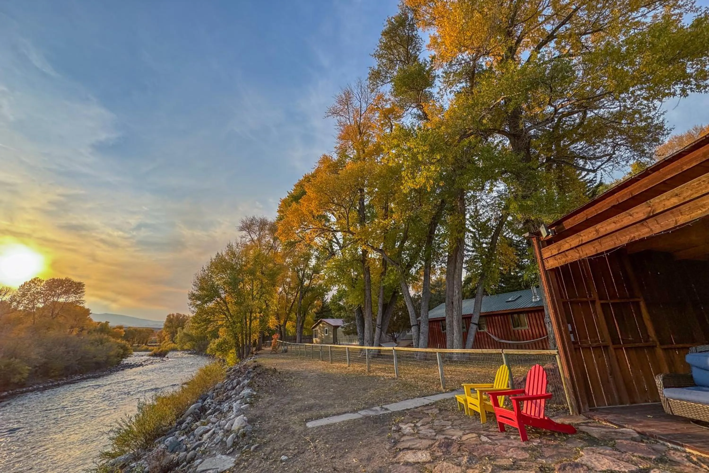 Natural landscape in Chinook Winds Lodge