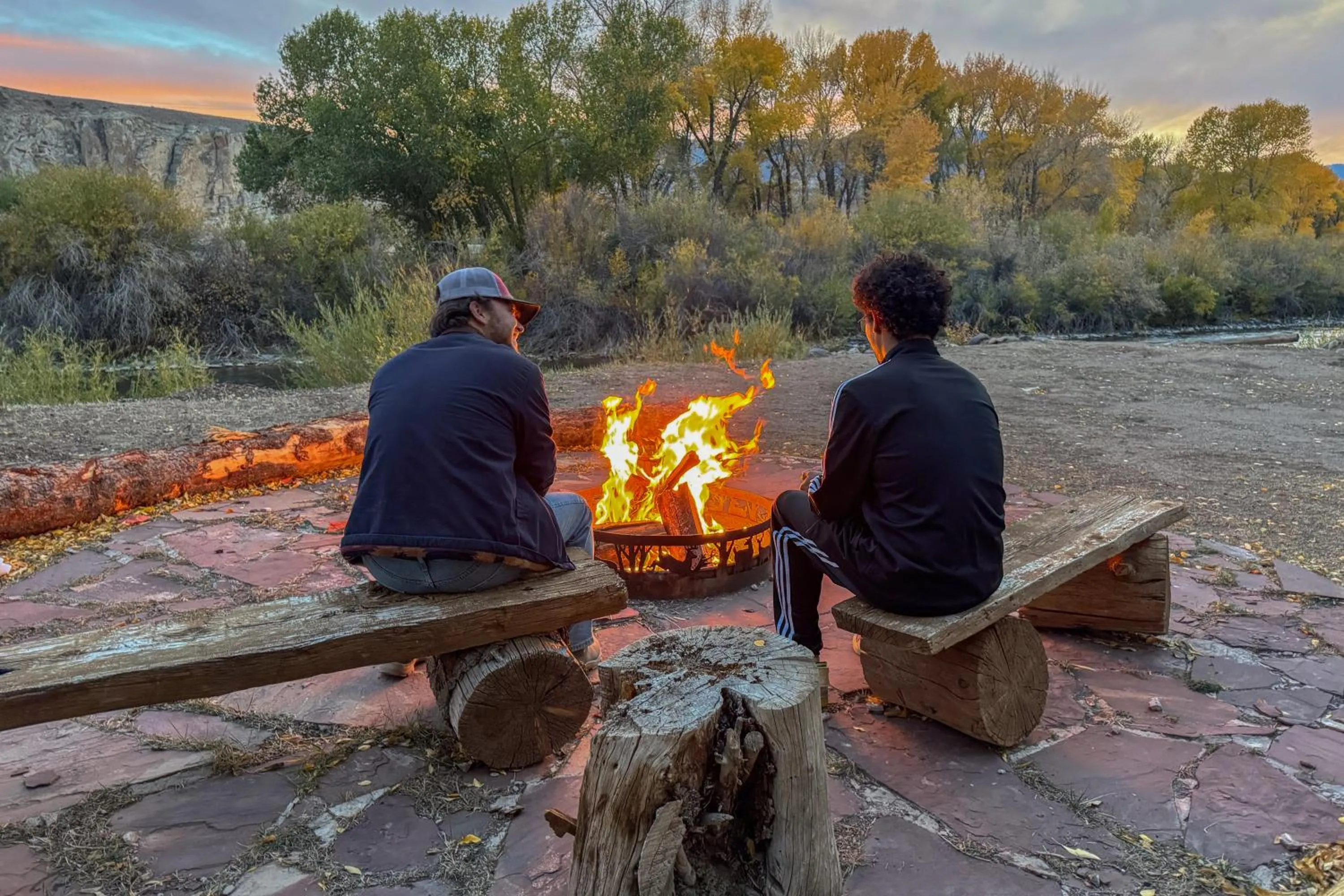 Natural landscape in Chinook Winds Lodge