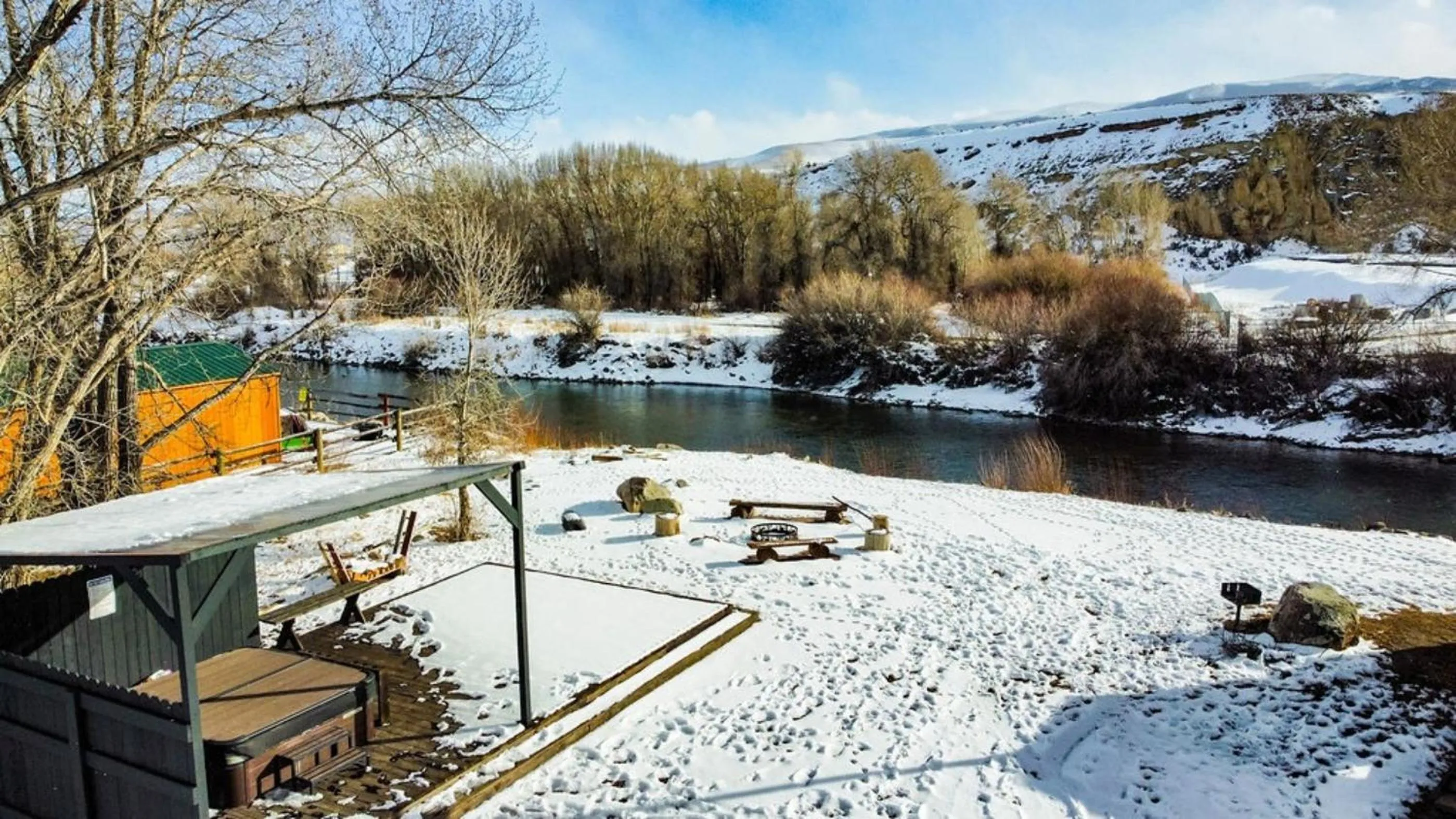 Natural landscape in Chinook Winds Lodge