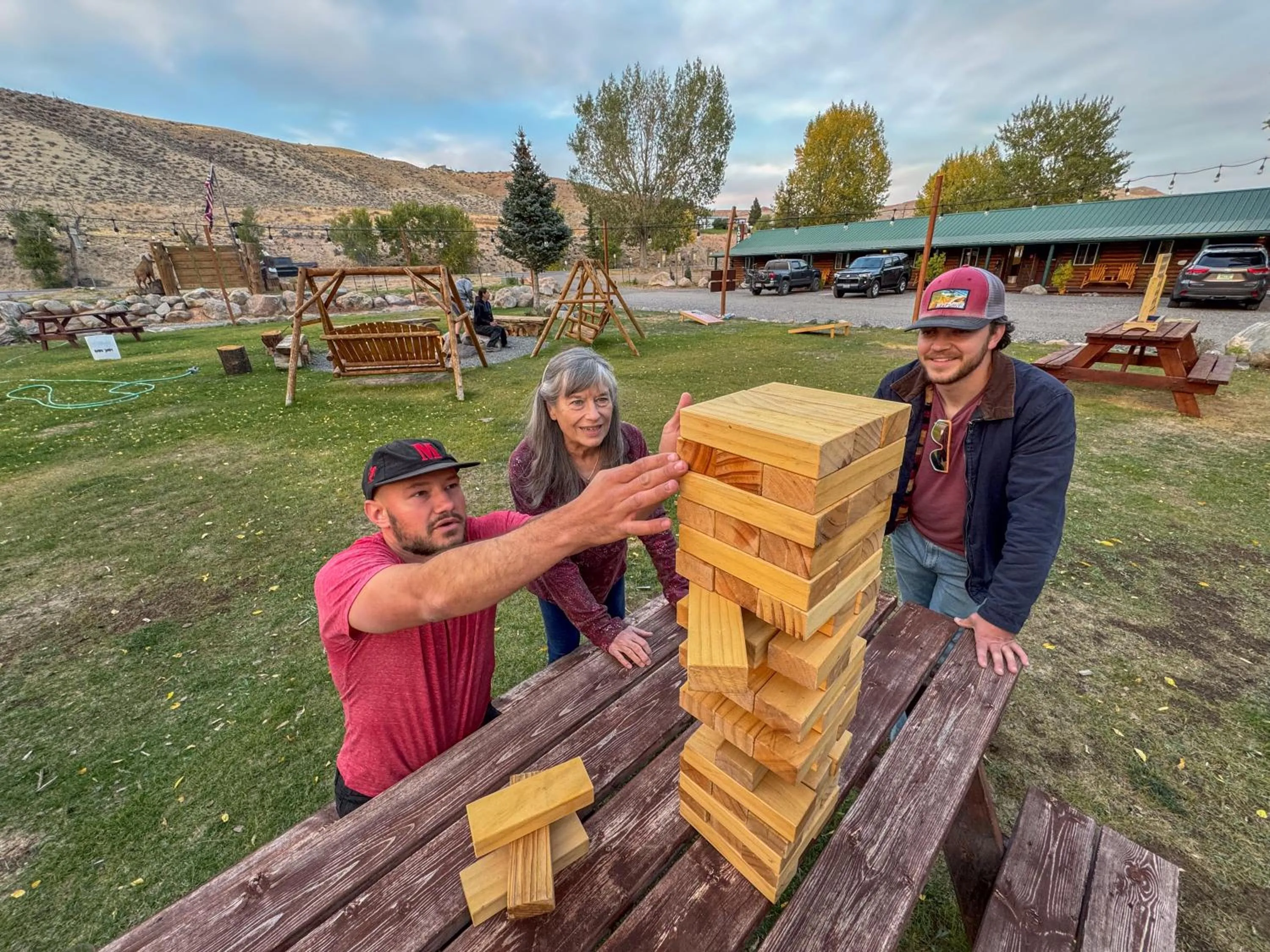 Natural landscape in Chinook Winds Lodge