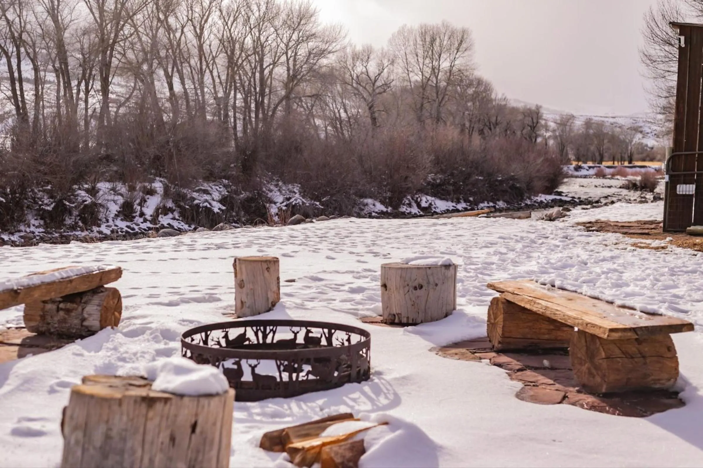 Natural landscape in Chinook Winds Lodge