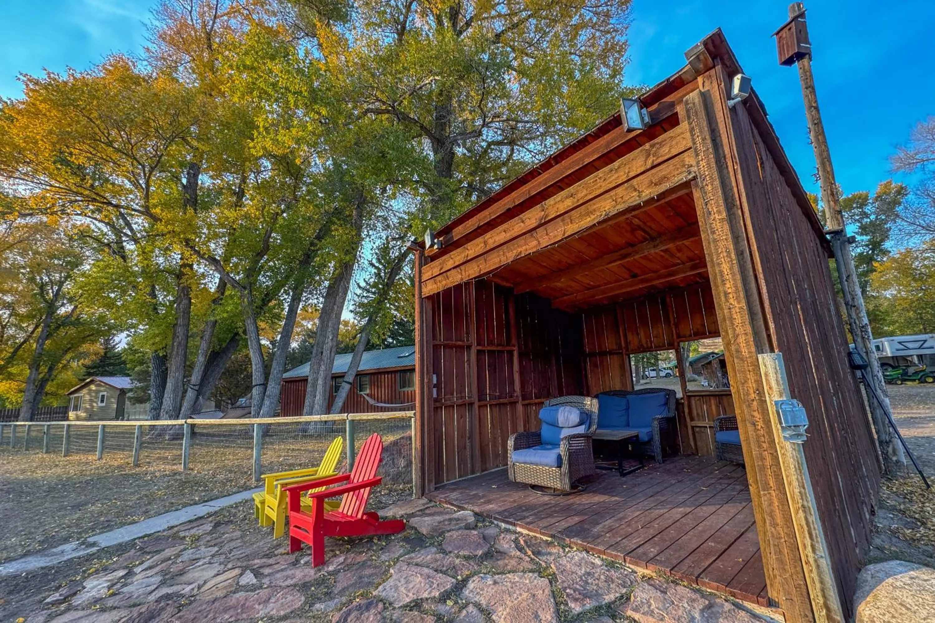 Natural landscape in Chinook Winds Lodge