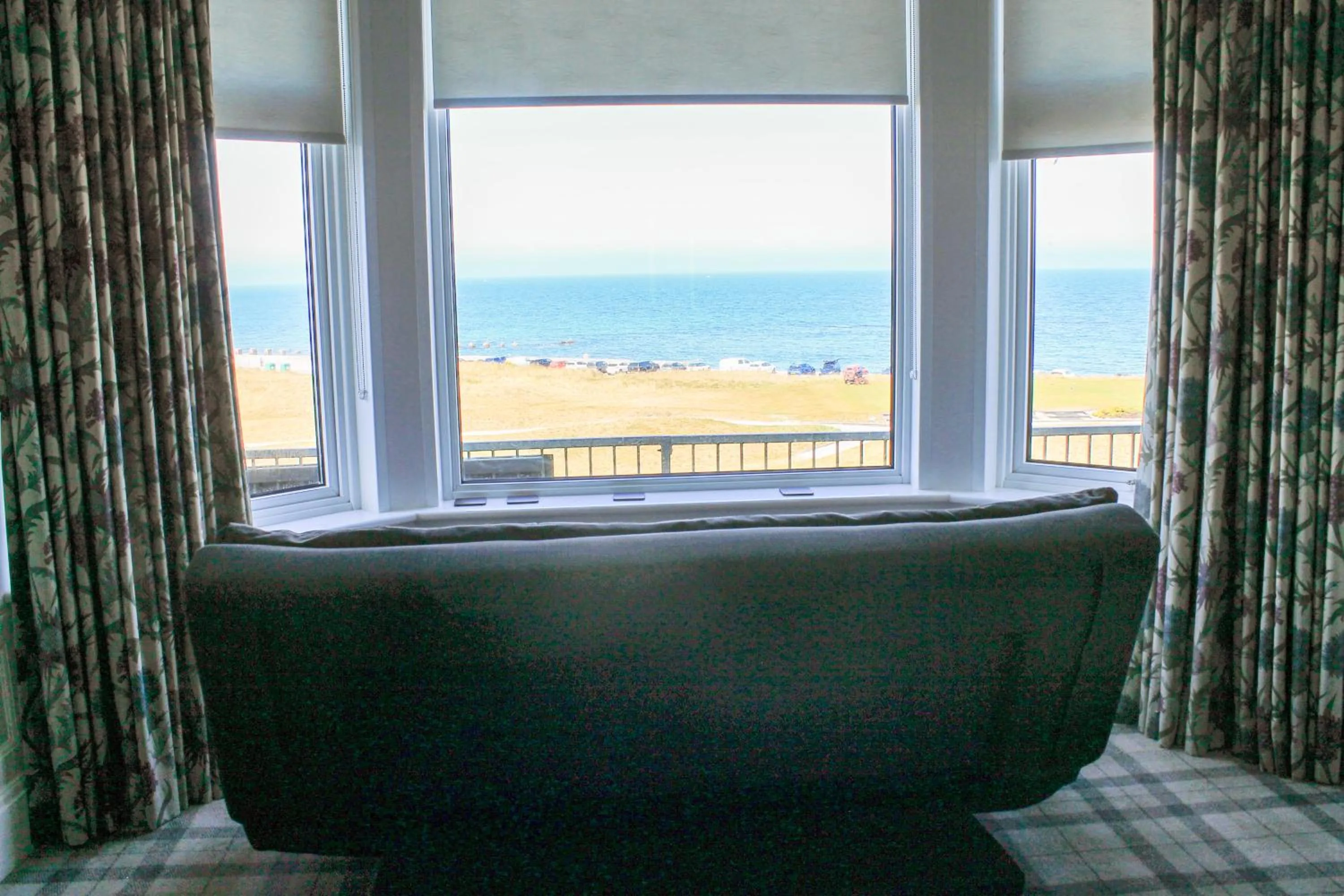 Seating area in Poseidon Inn