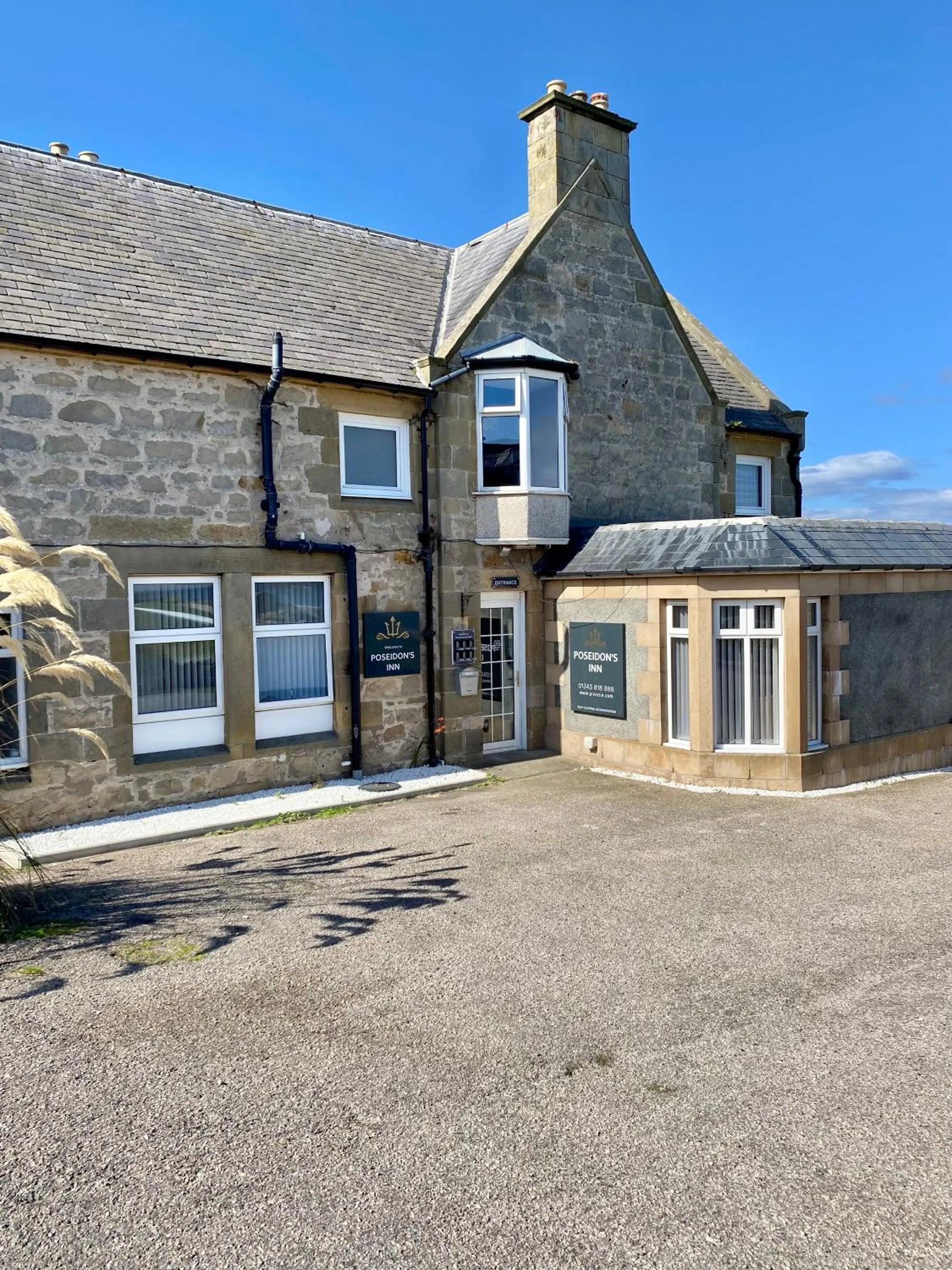 Property building in Poseidon Inn