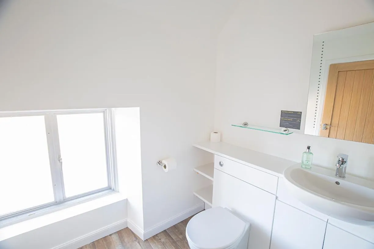 Bathroom in Poseidon Inn