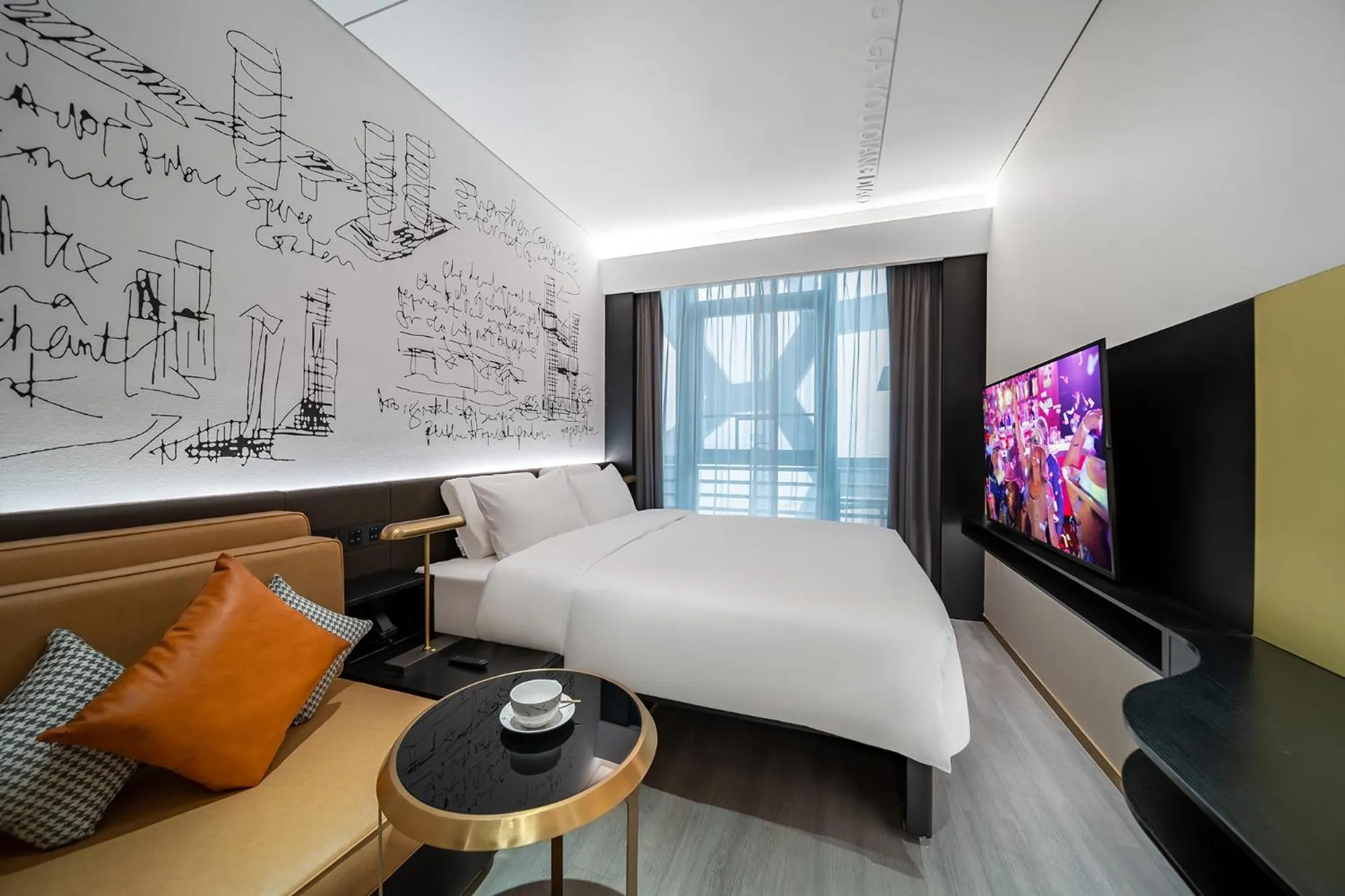 Property building, Bed in CitiGO Hotel Shenzhen Shekou Cruise Center Seaview Near Taizi Bay K11