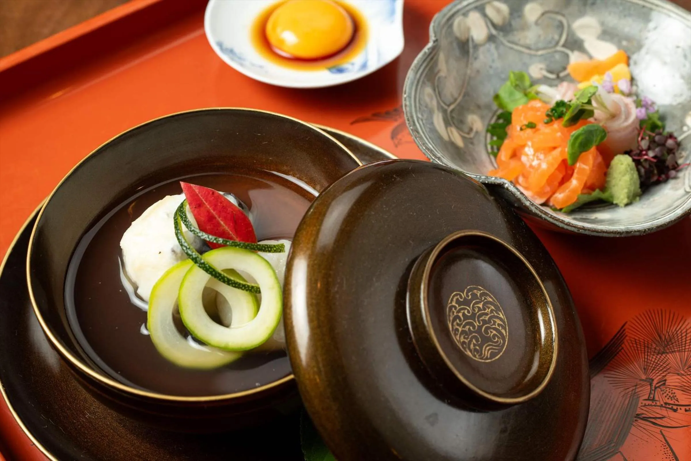 Dinner in Bessho Onsen Midoriya