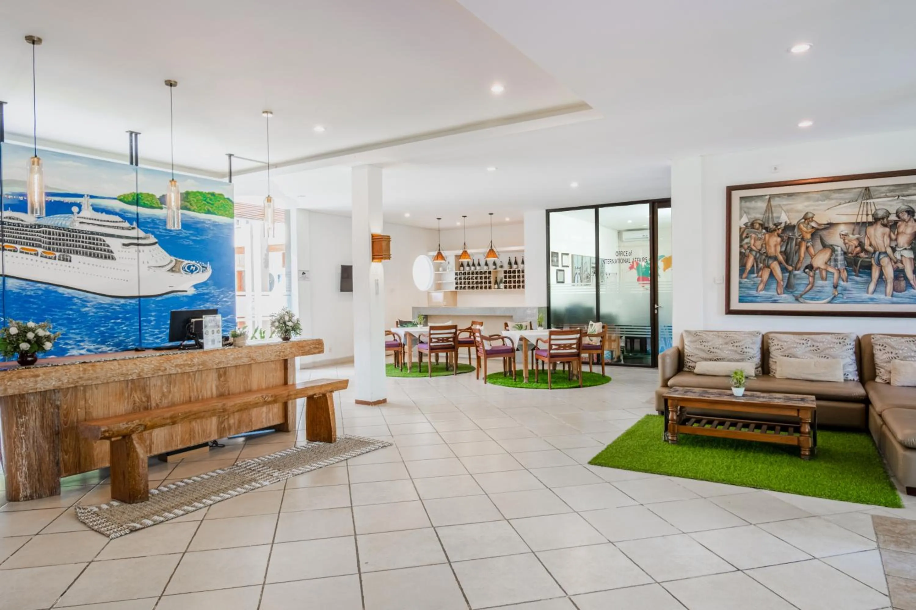 Lobby or reception in Graha Wiyata