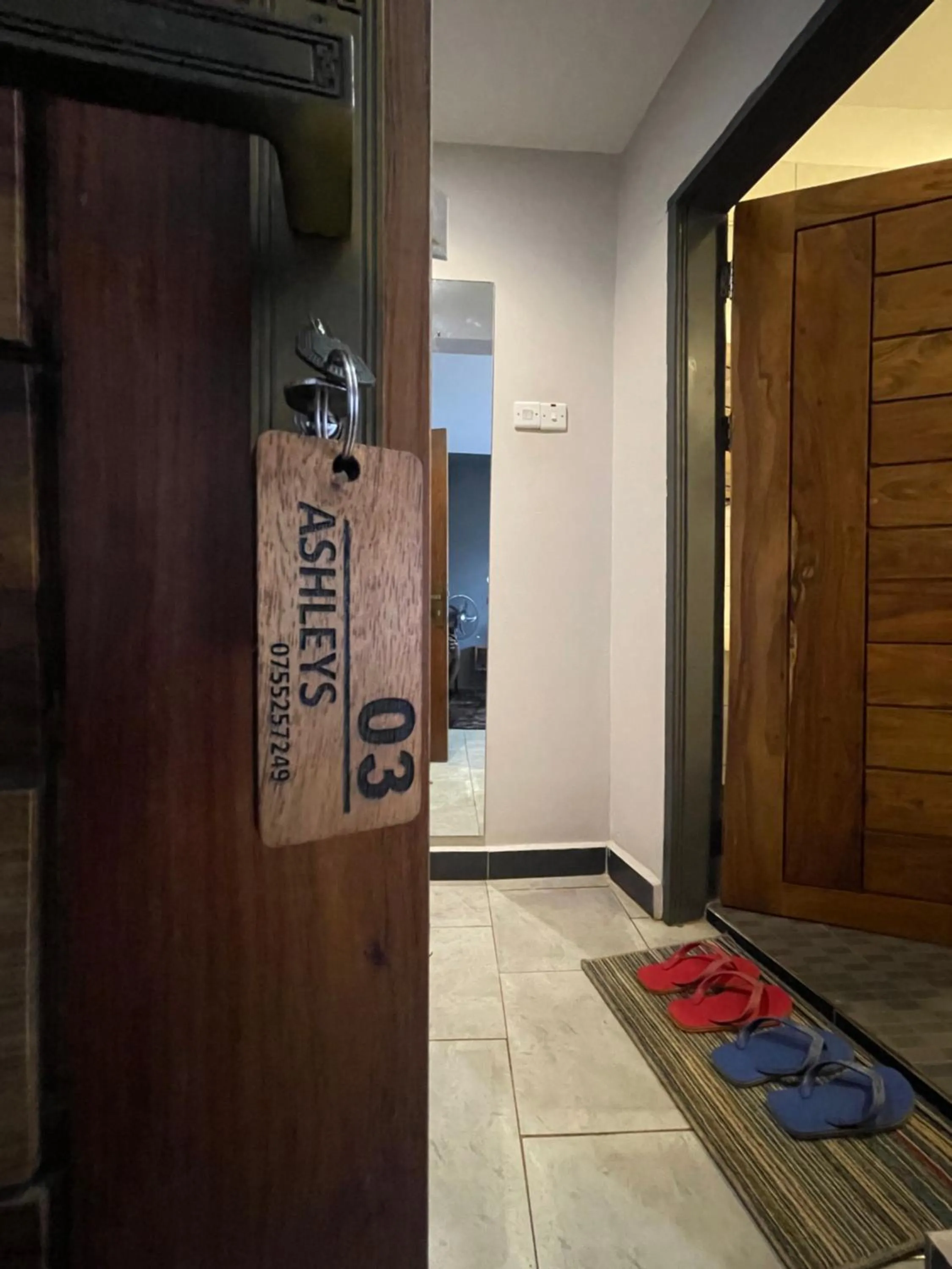 Property logo or sign in Ashleys Hotel