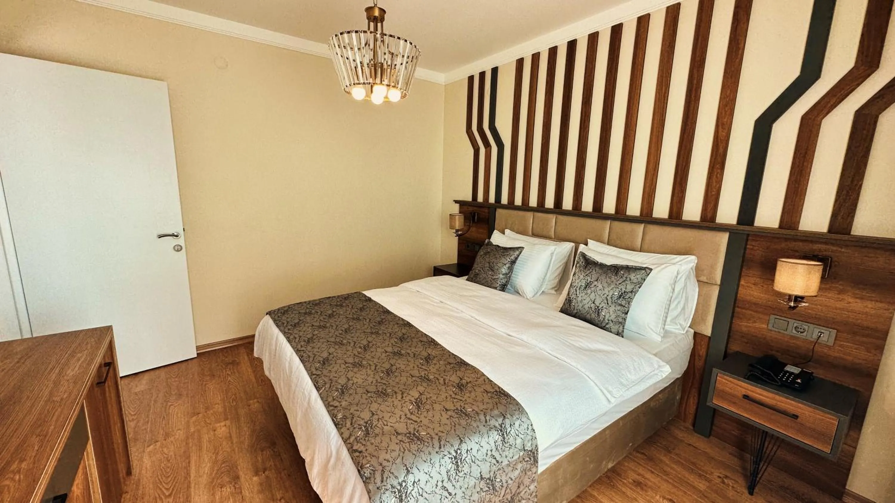 Bed in BİLİRİS HOTEL