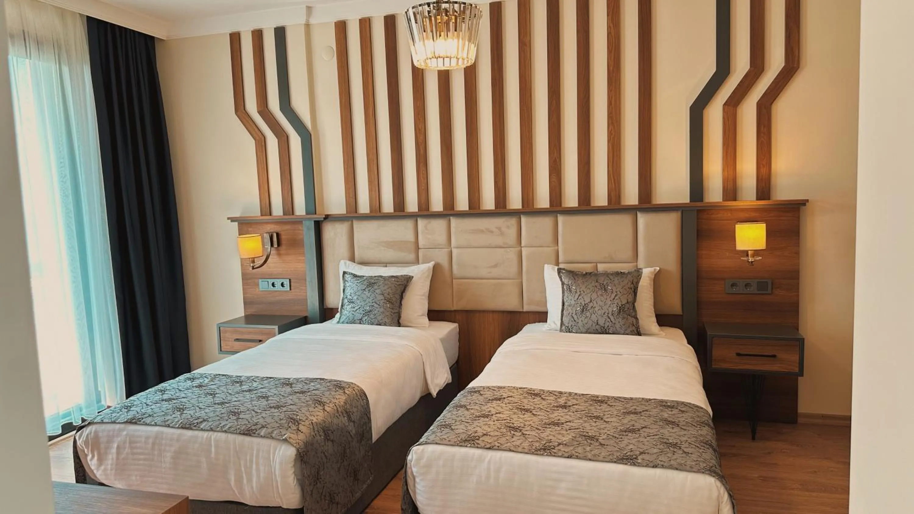 Bed in BİLİRİS HOTEL