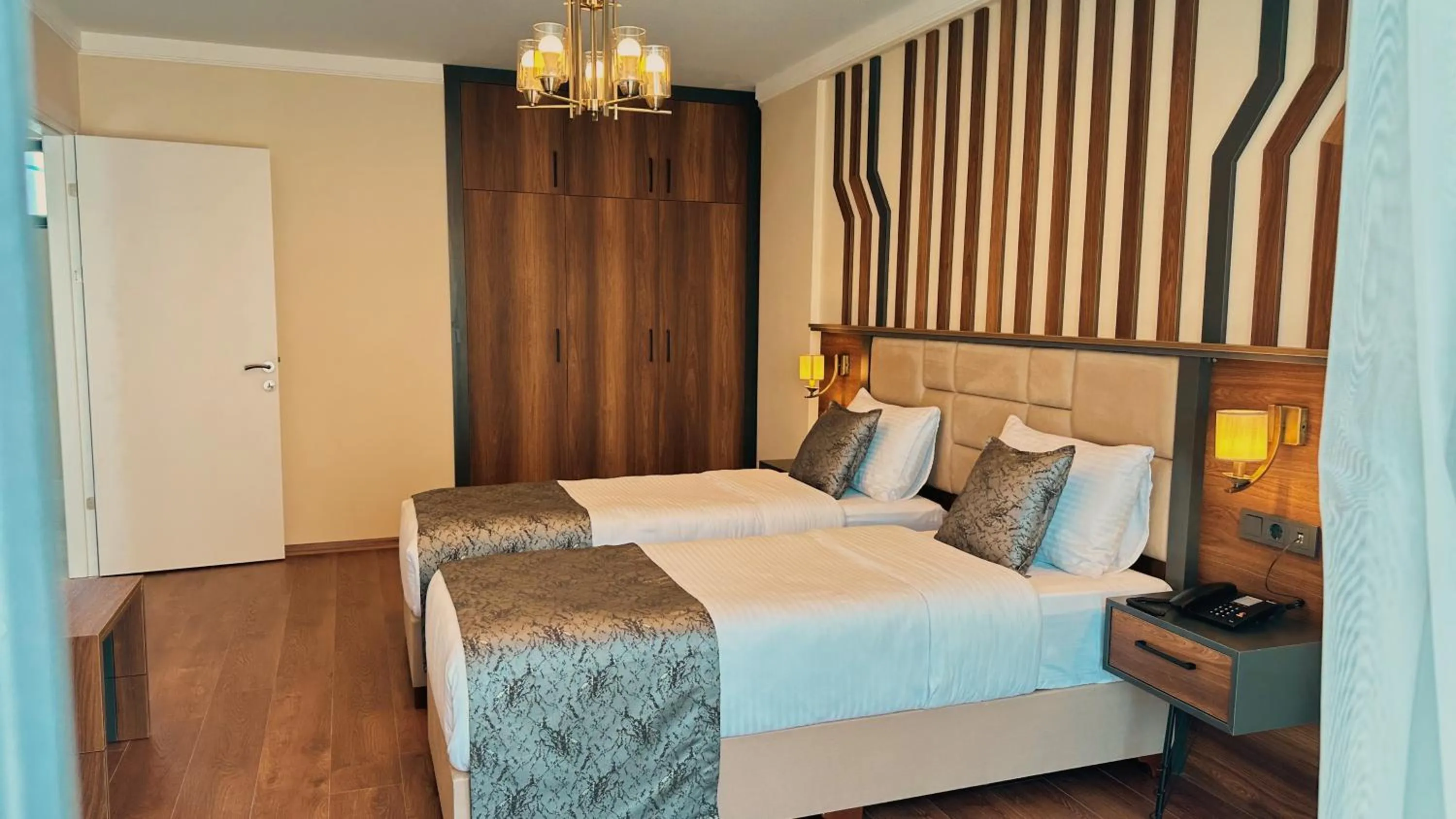 Bed in BİLİRİS HOTEL
