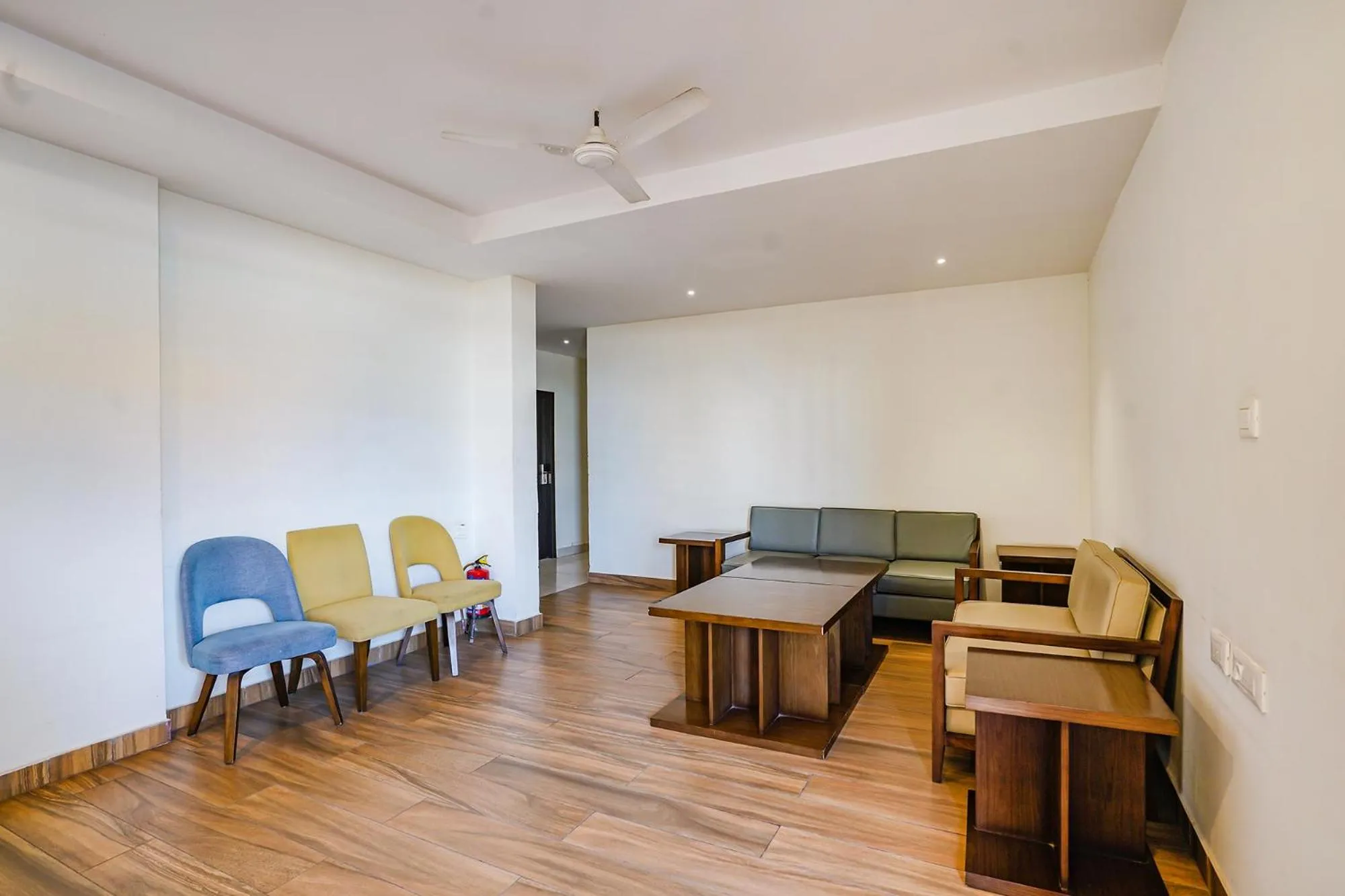 Seating area in FabHotel Prime D Dev - Nr Vijayawada Club