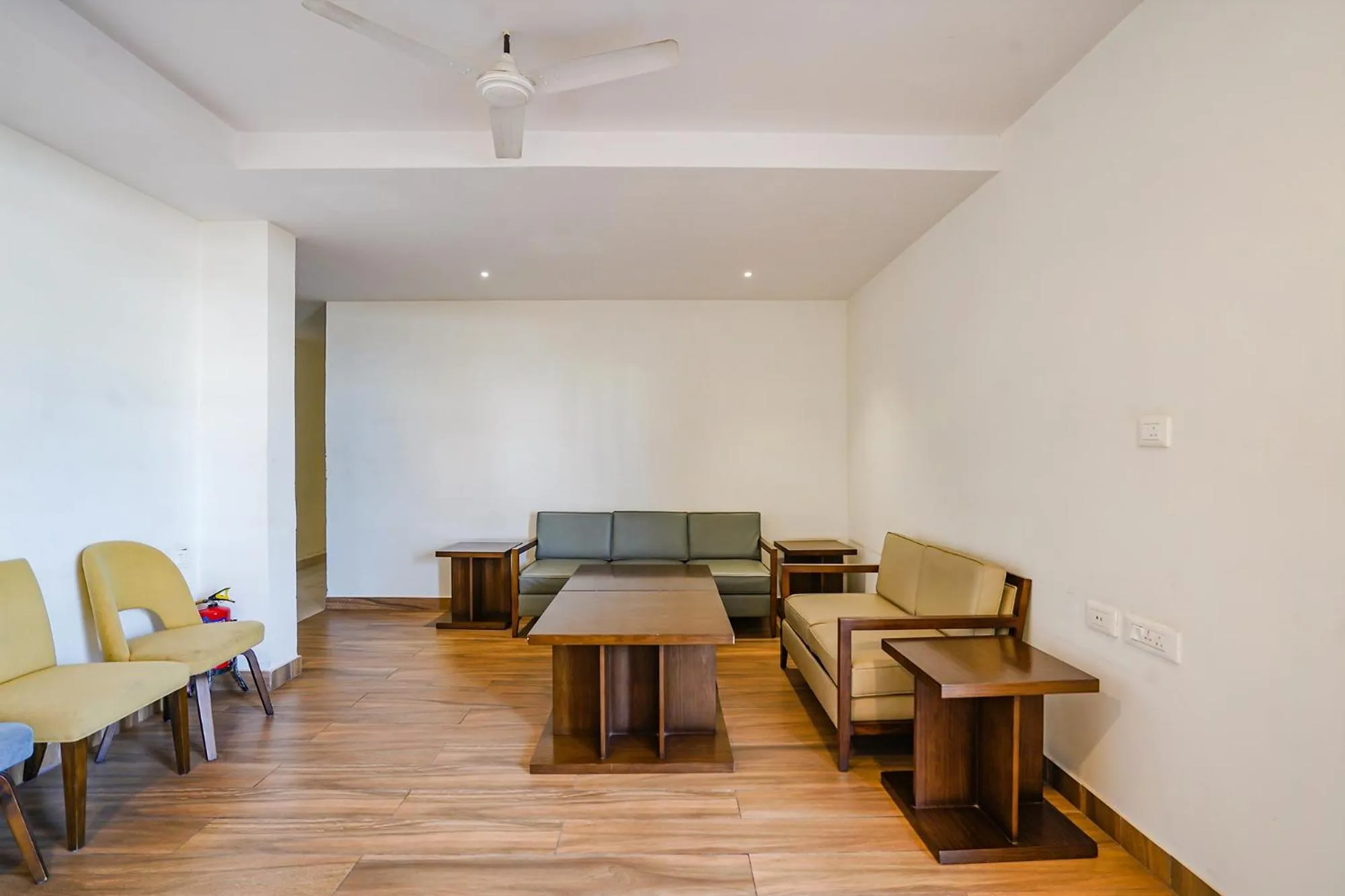 Seating area in FabHotel Prime D Dev - Nr Vijayawada Club