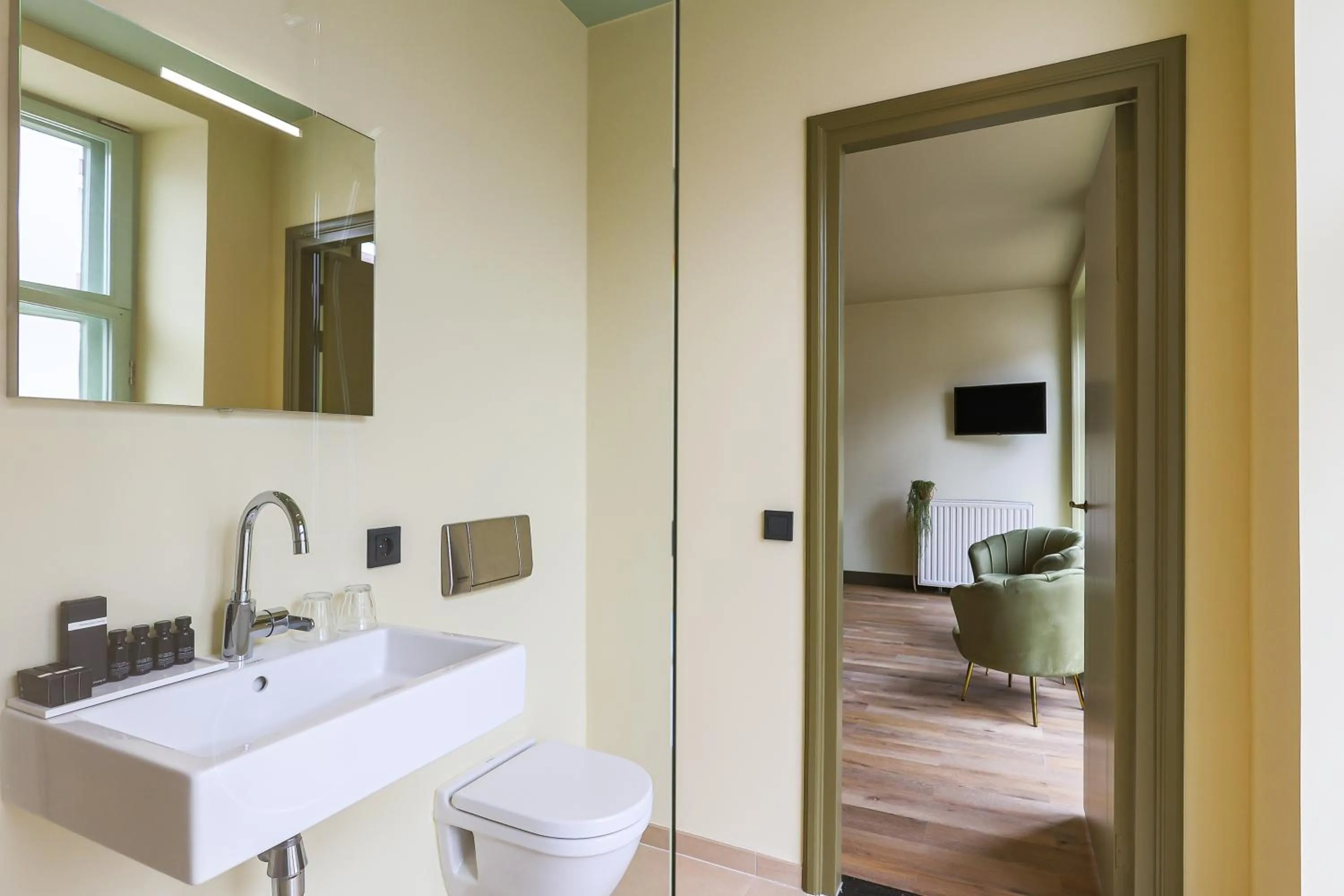 Bathroom in Hotel Corps de Garde