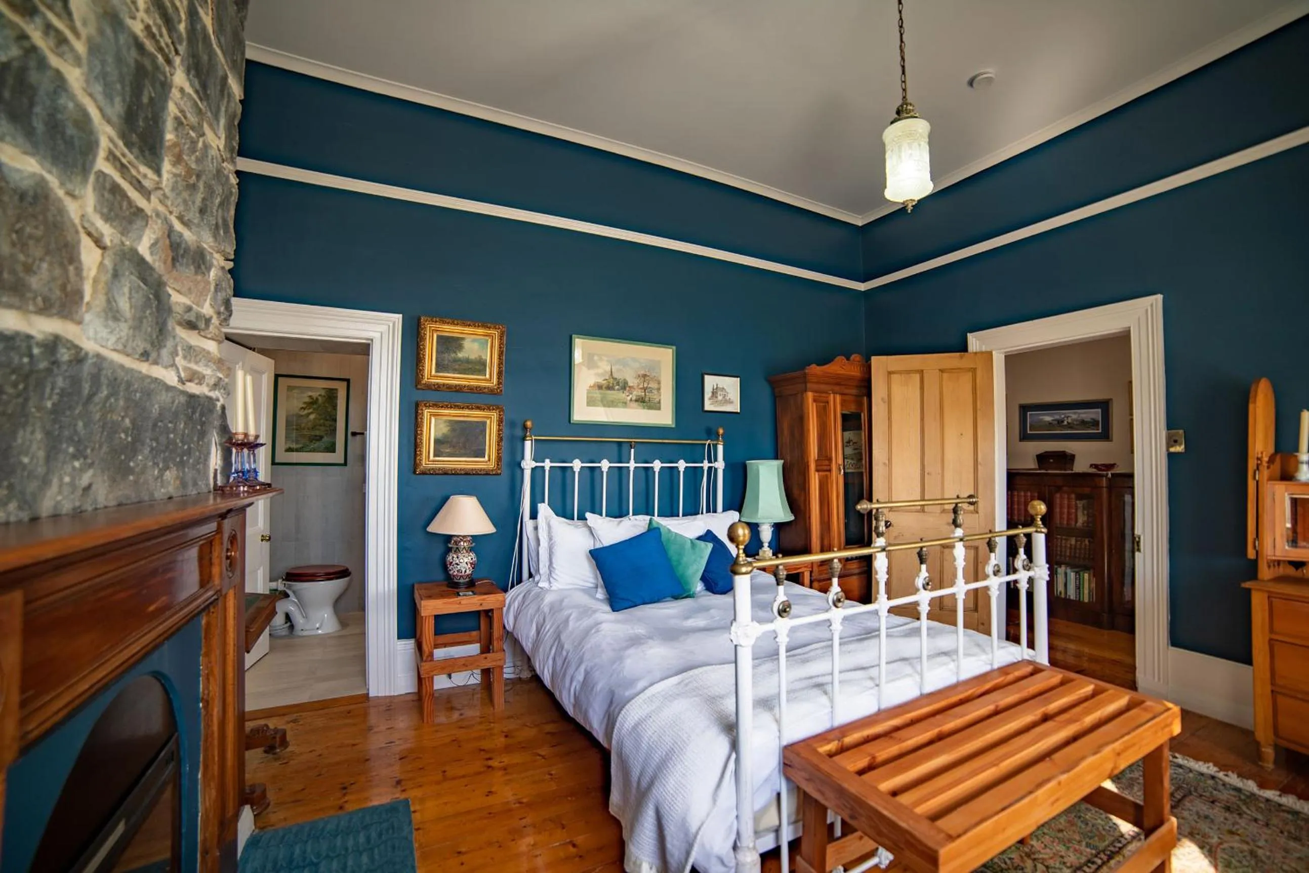 Bed in Poet's Cottage Stanley