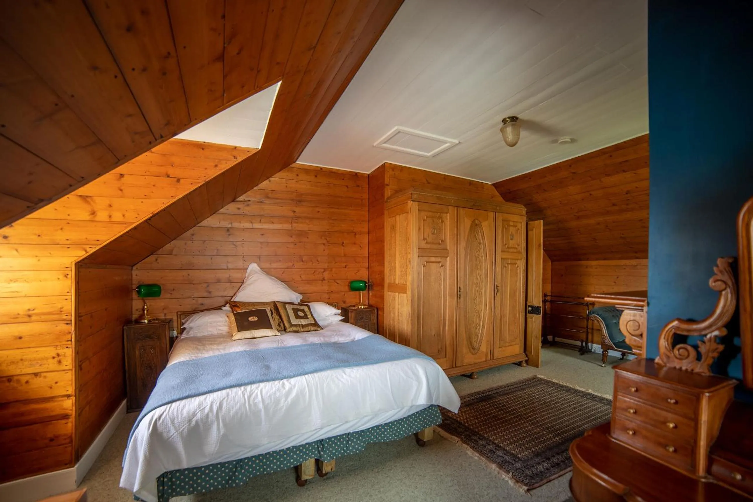 Bed in Poet's Cottage Stanley