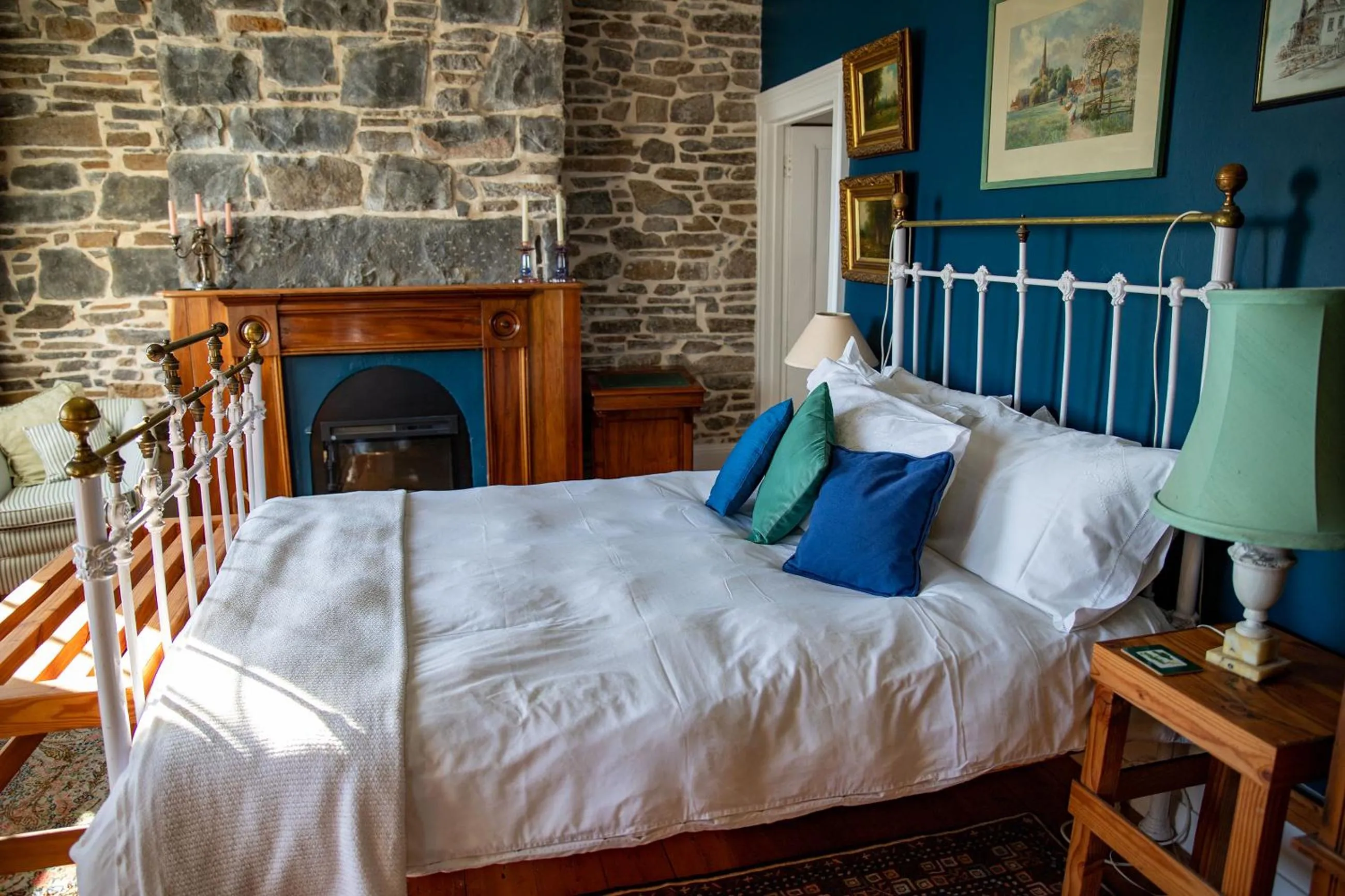 Bed in Poet's Cottage Stanley