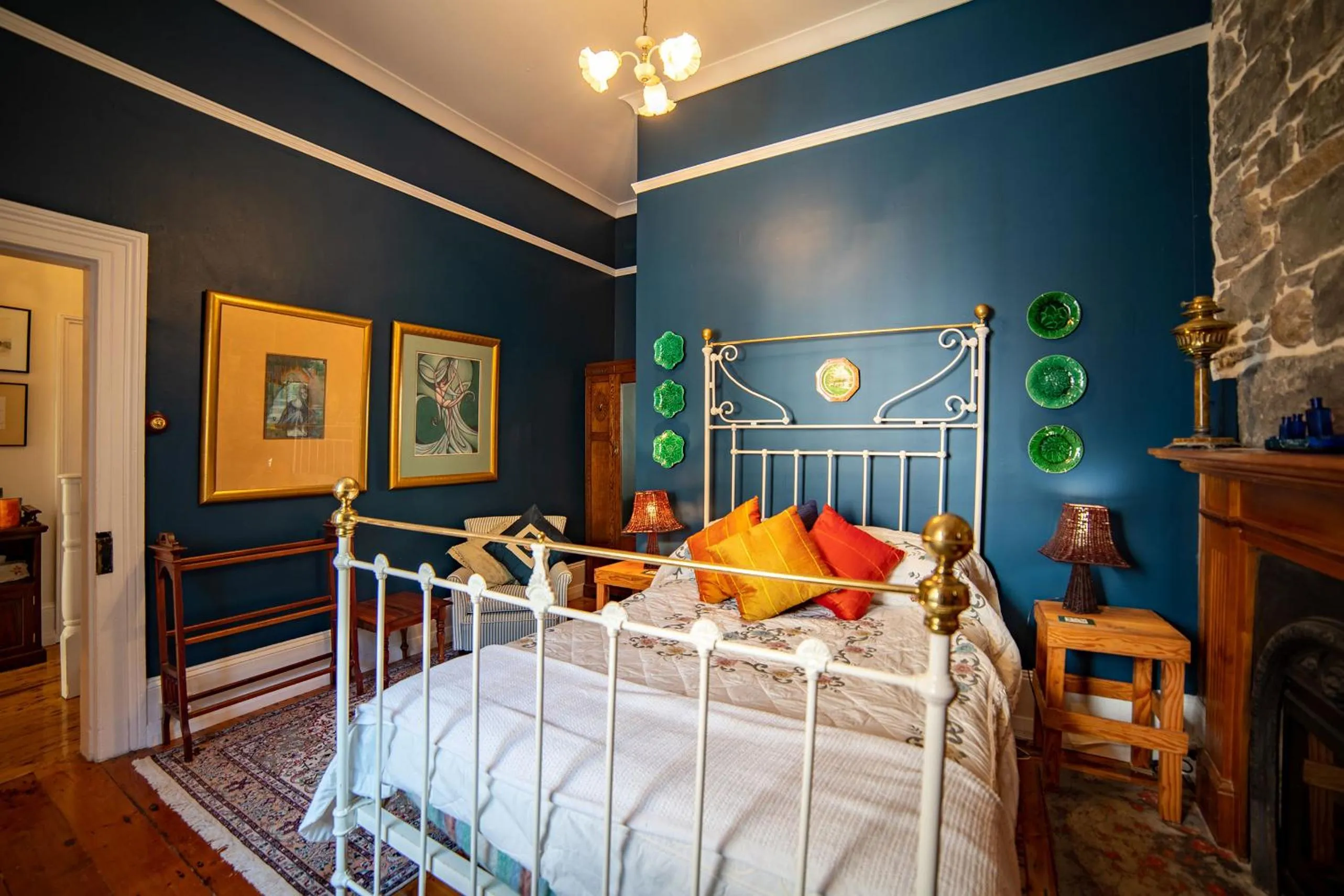 Bed in Poet's Cottage Stanley