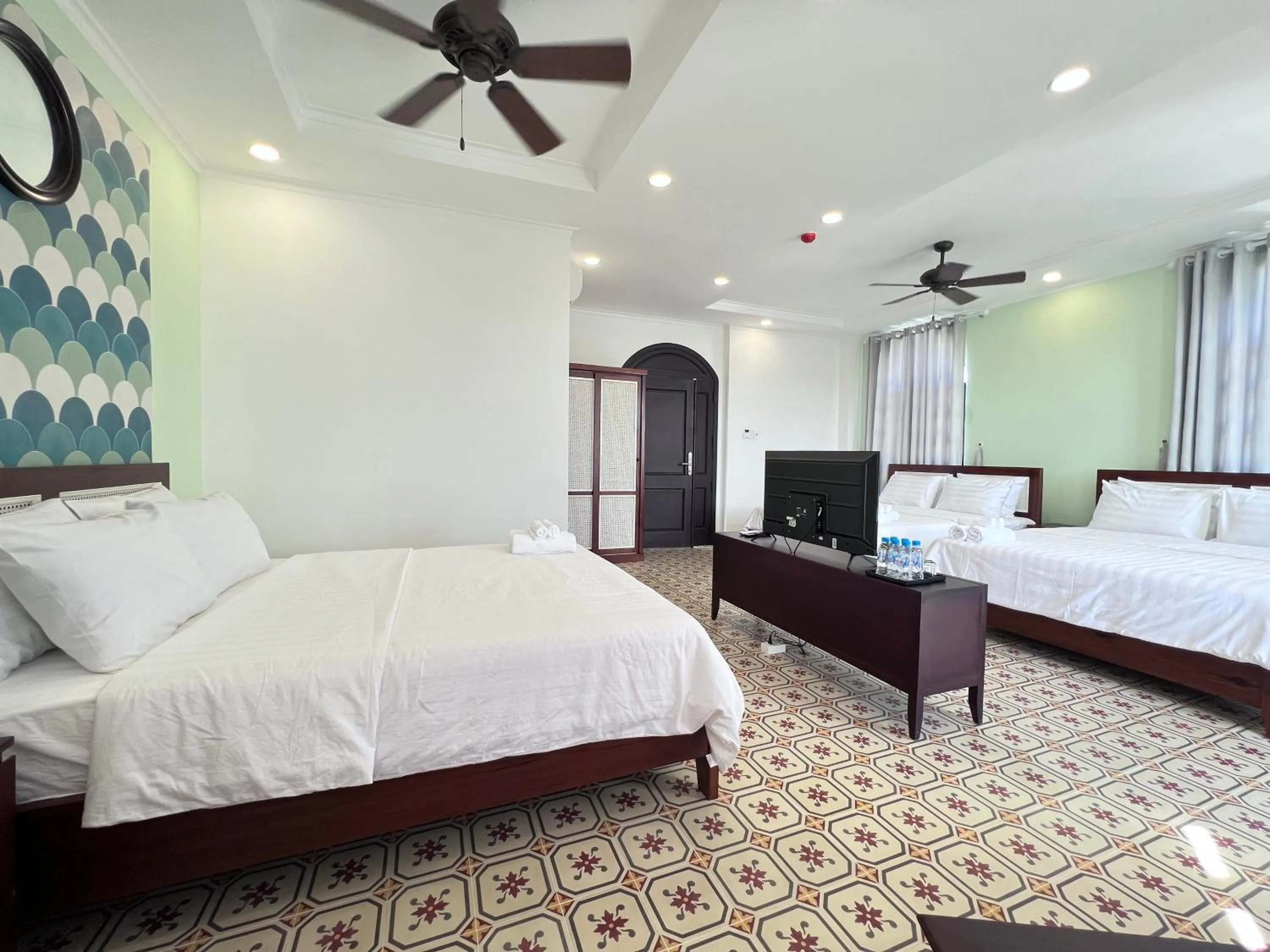 Bed in Wanderlust Hotel