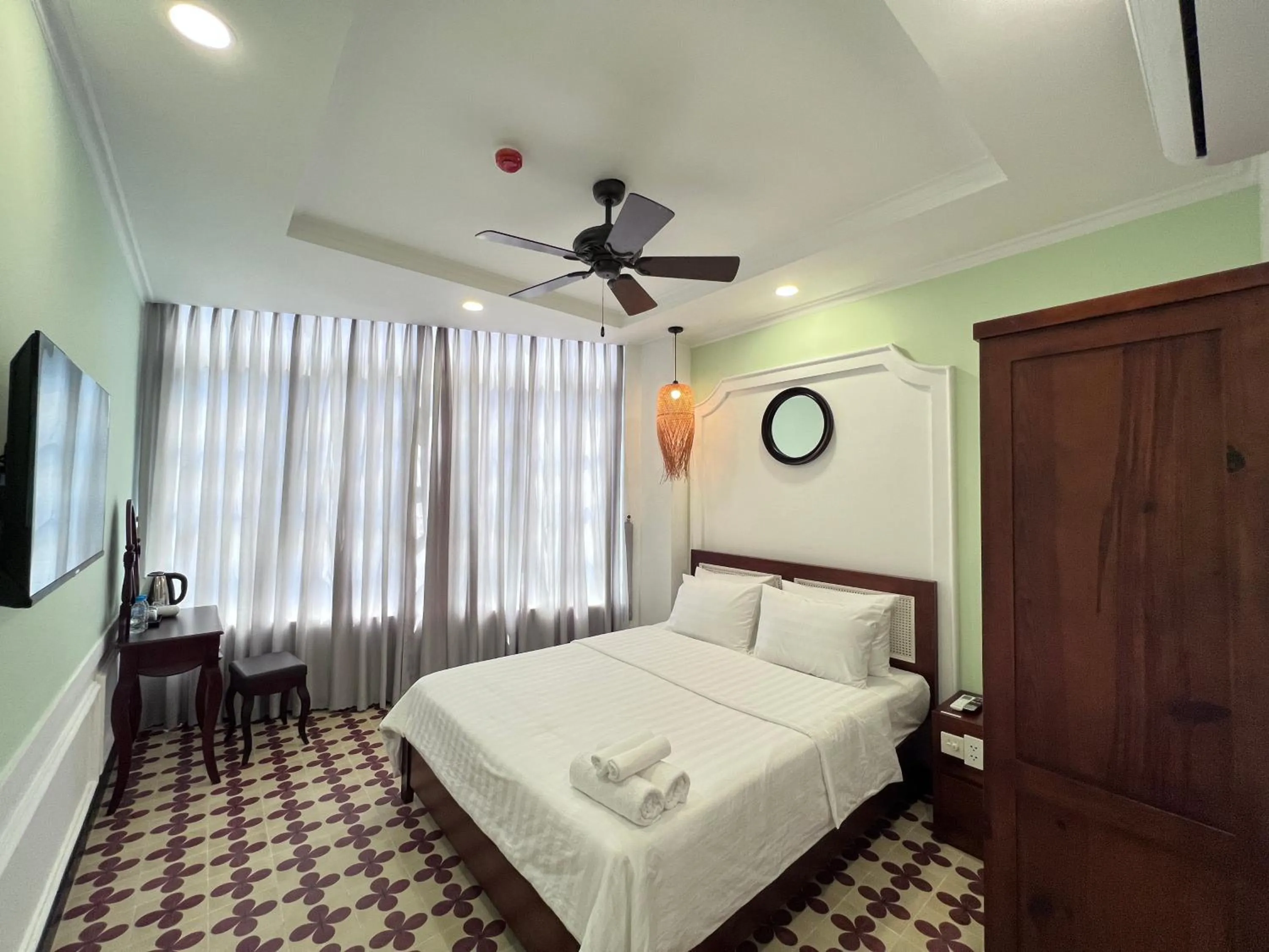 Bed in Wanderlust Hotel