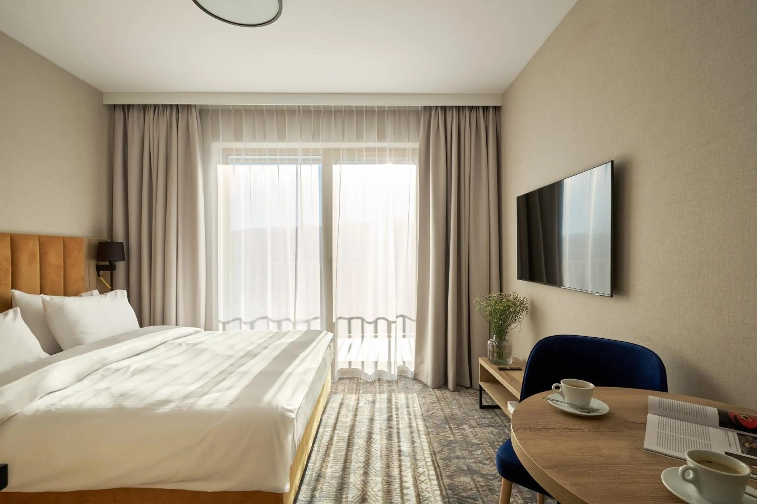 Bed in Złoty Horyzont Resort Szklarska Poręba