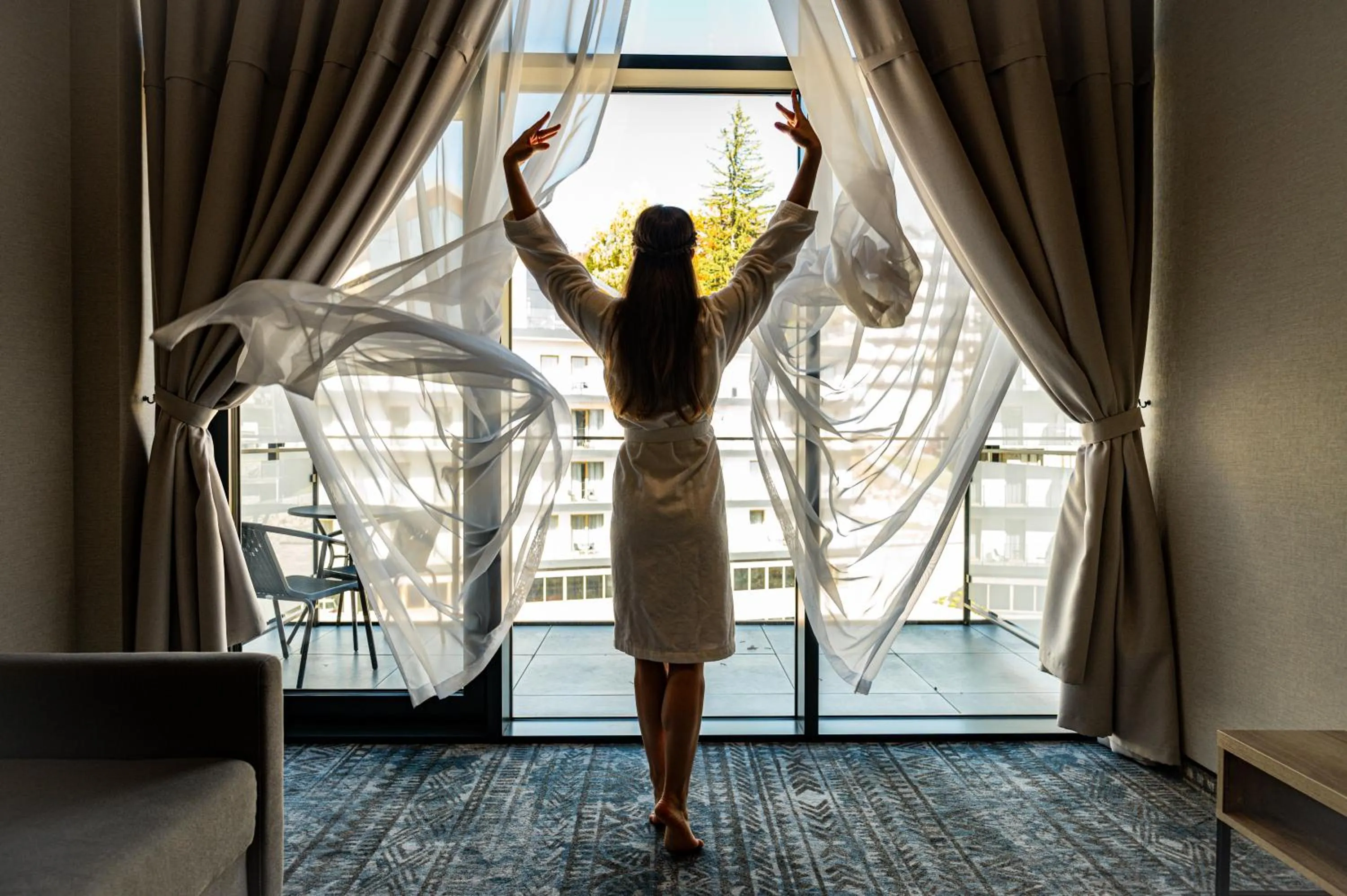 Living room, Bed in Złoty Horyzont Resort Szklarska Poręba