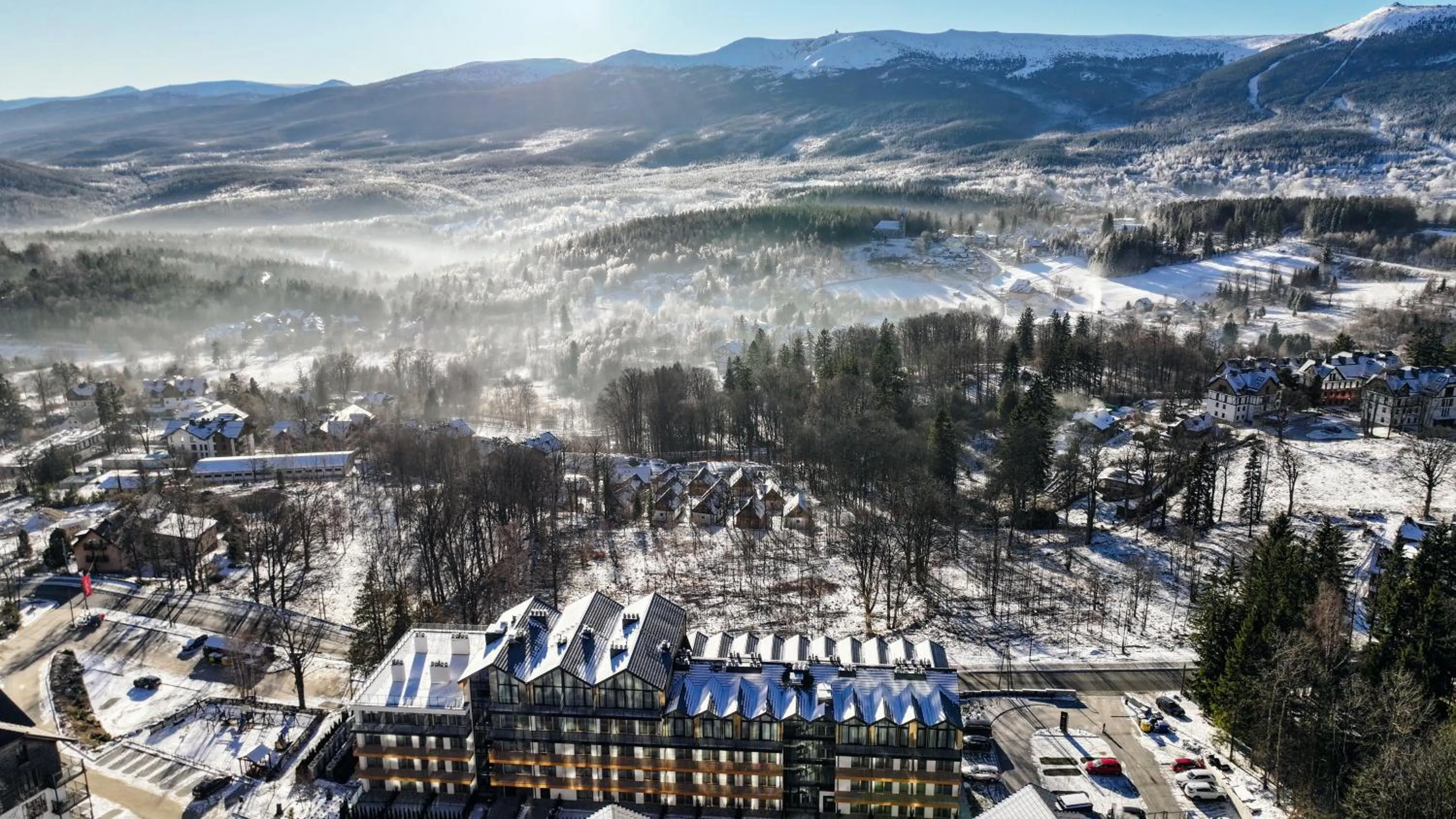 Bird's eye view in Złoty Horyzont Resort Szklarska Poręba