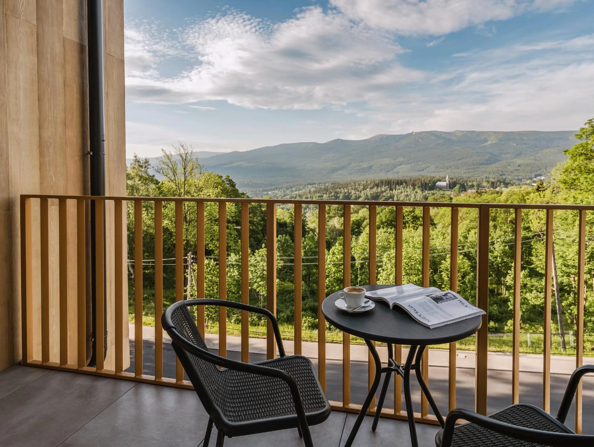 Natural landscape in Złoty Horyzont Resort Szklarska Poręba