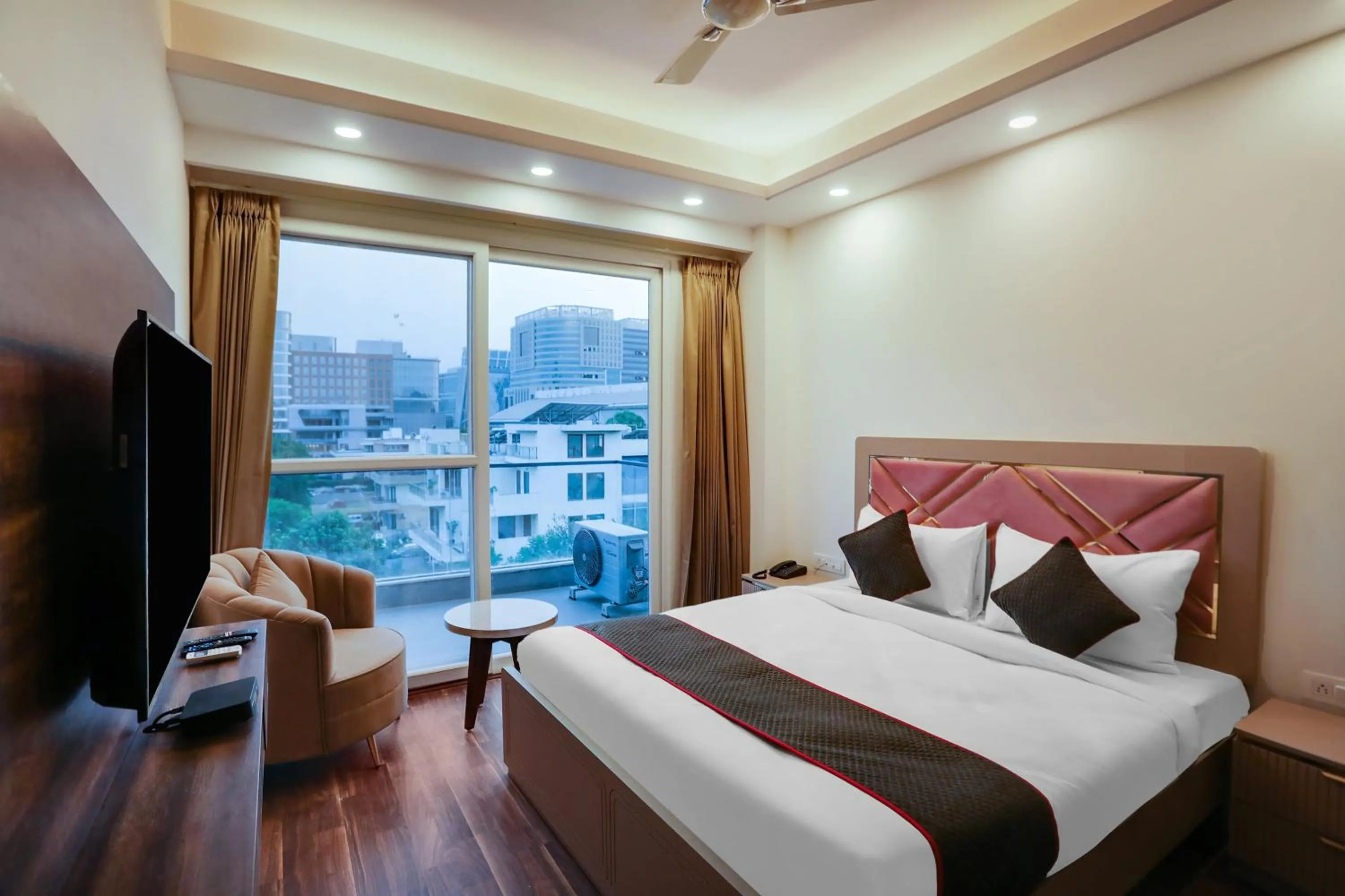 Bedroom, Bed in Super Townhouse MA-32