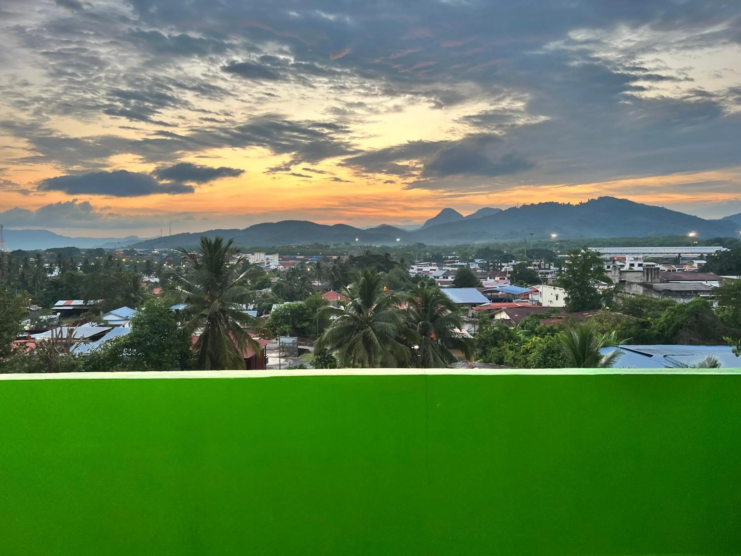 Natural landscape in Padang Besar Green Inn