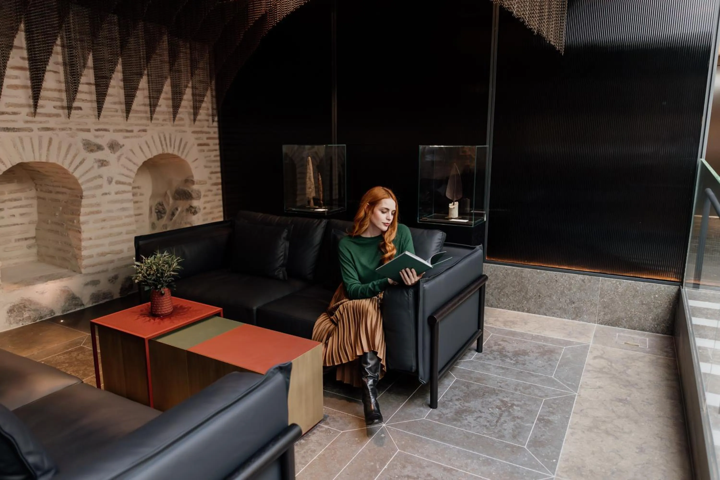 Lobby or reception in Áurea Toledo by Eurostars Hotel company