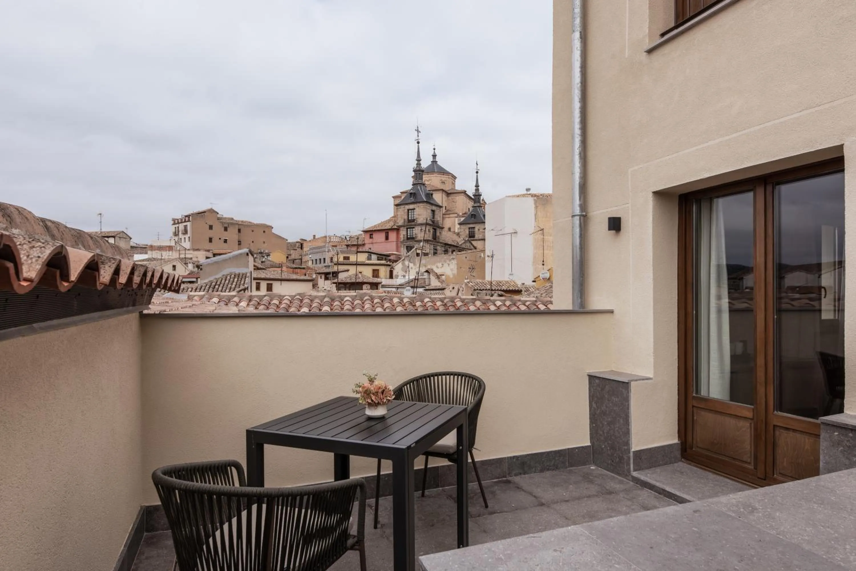 Balcony/Terrace in Áurea Toledo by Eurostars Hotel company