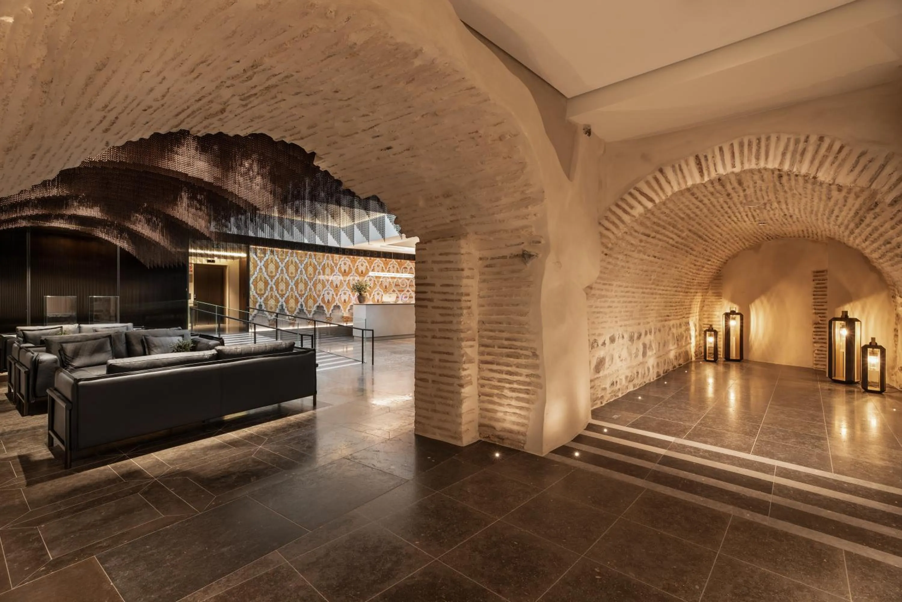 Lobby or reception in Áurea Toledo by Eurostars Hotel company