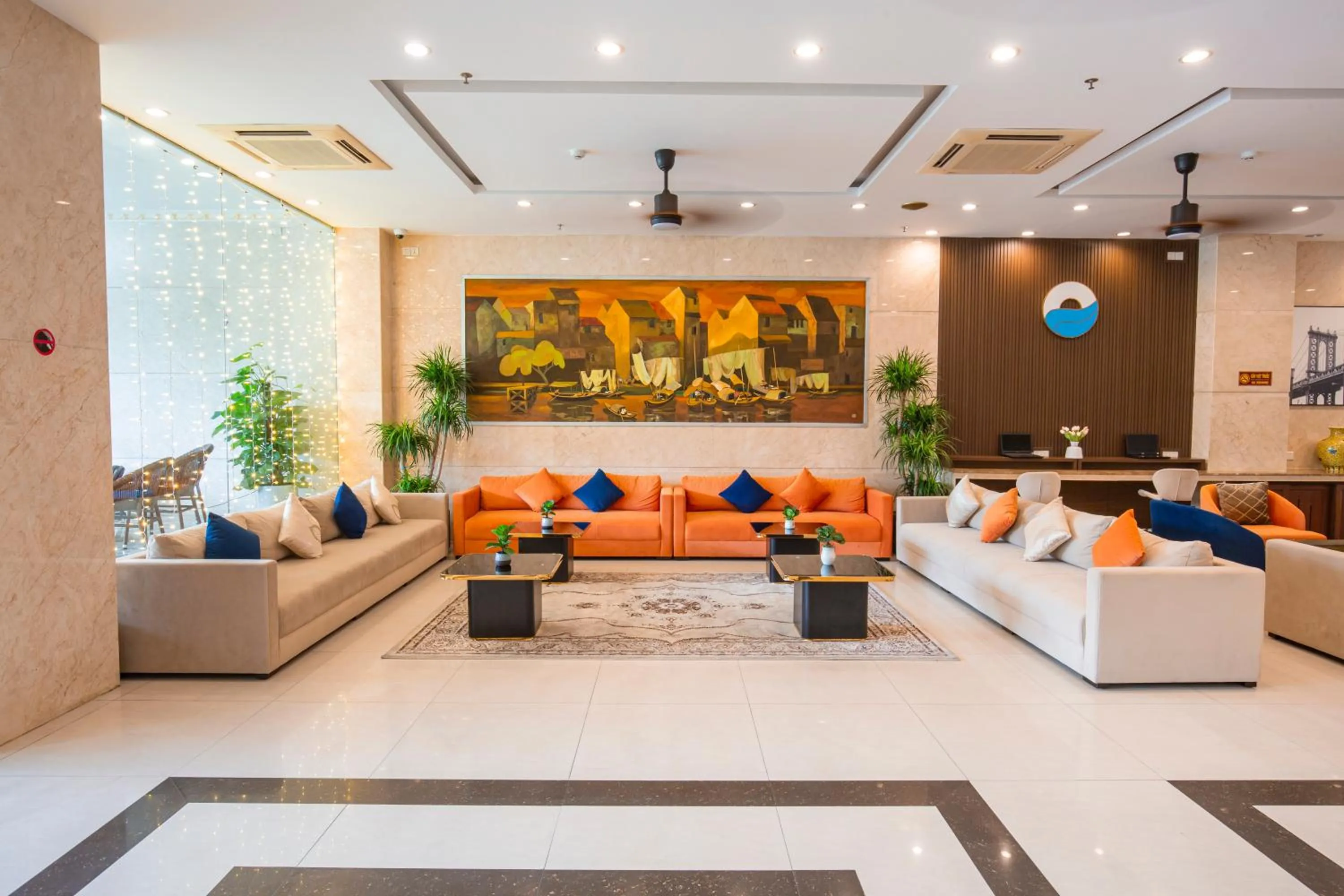 Living room in SeaFront Hotel DaNang