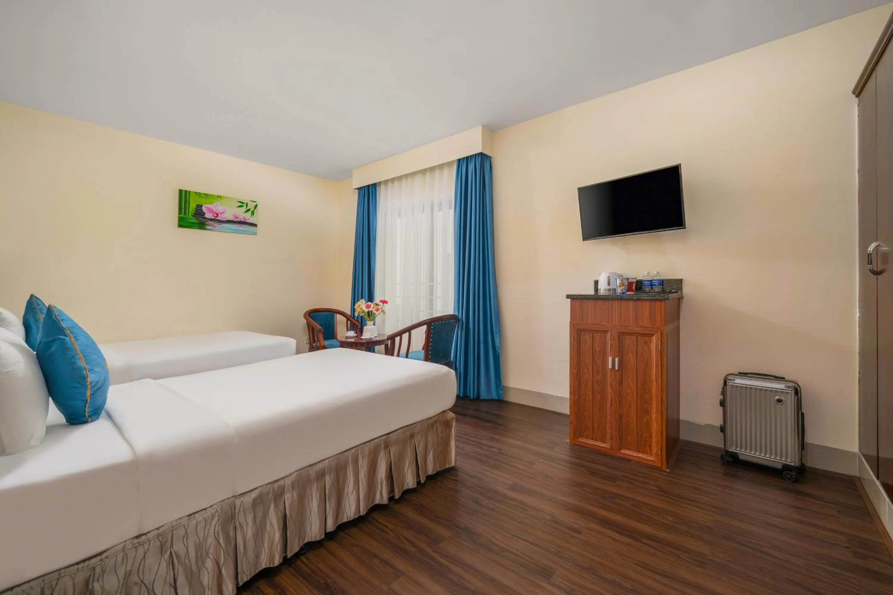 Bed in SeaFront Hotel DaNang