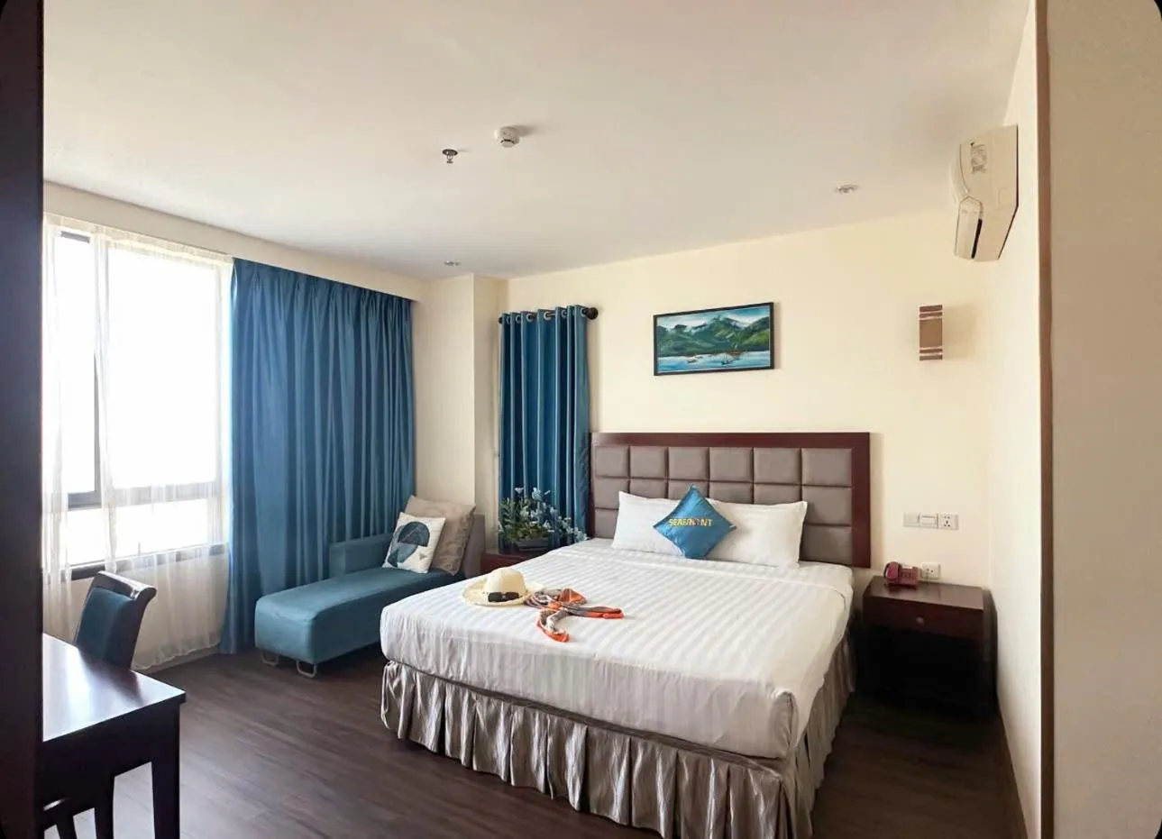 Bed in SeaFront Hotel DaNang