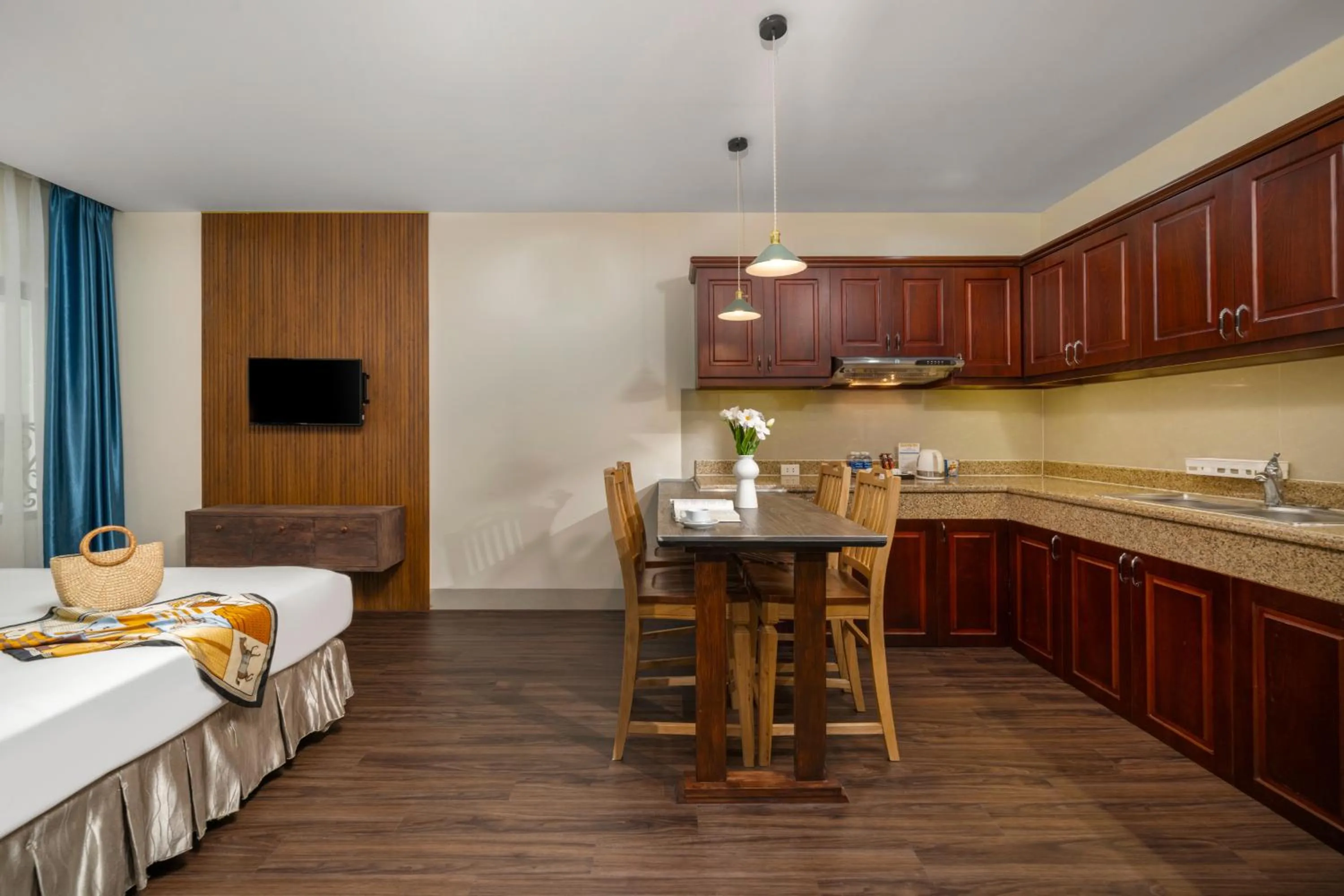 Bed in SeaFront Hotel DaNang