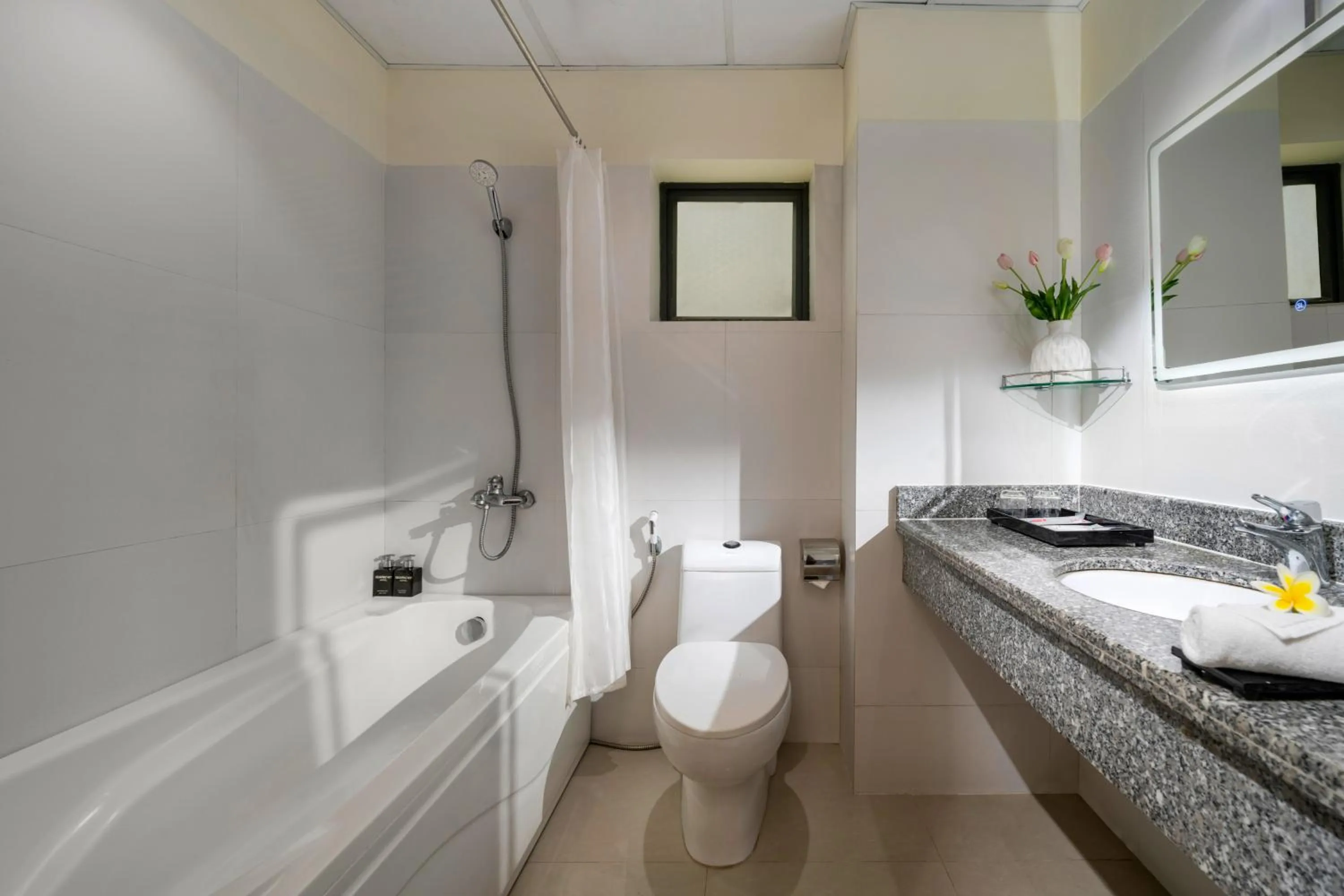 Shower in SeaFront Hotel DaNang