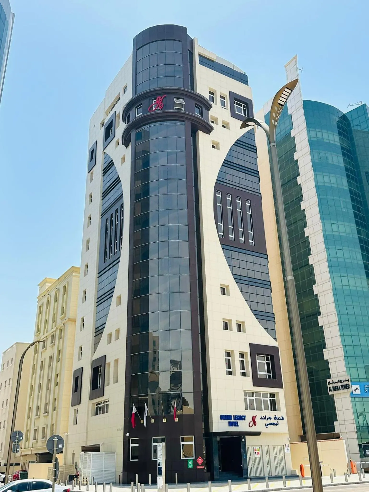 Property building in Grand Legacy Hotel Doha