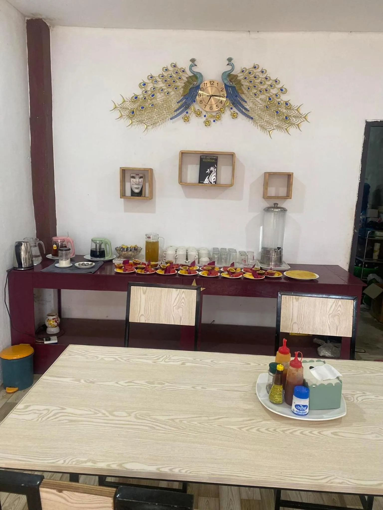 Breakfast in Vang Vieng Victory Hostel