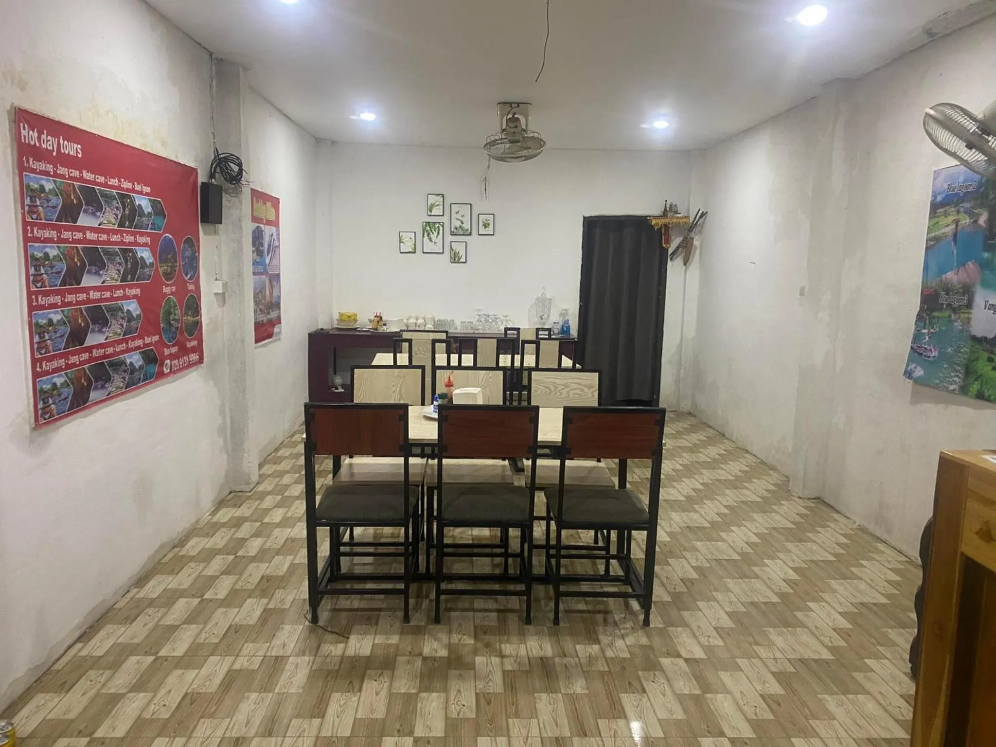 Restaurant/places to eat in Vang Vieng Victory Hostel