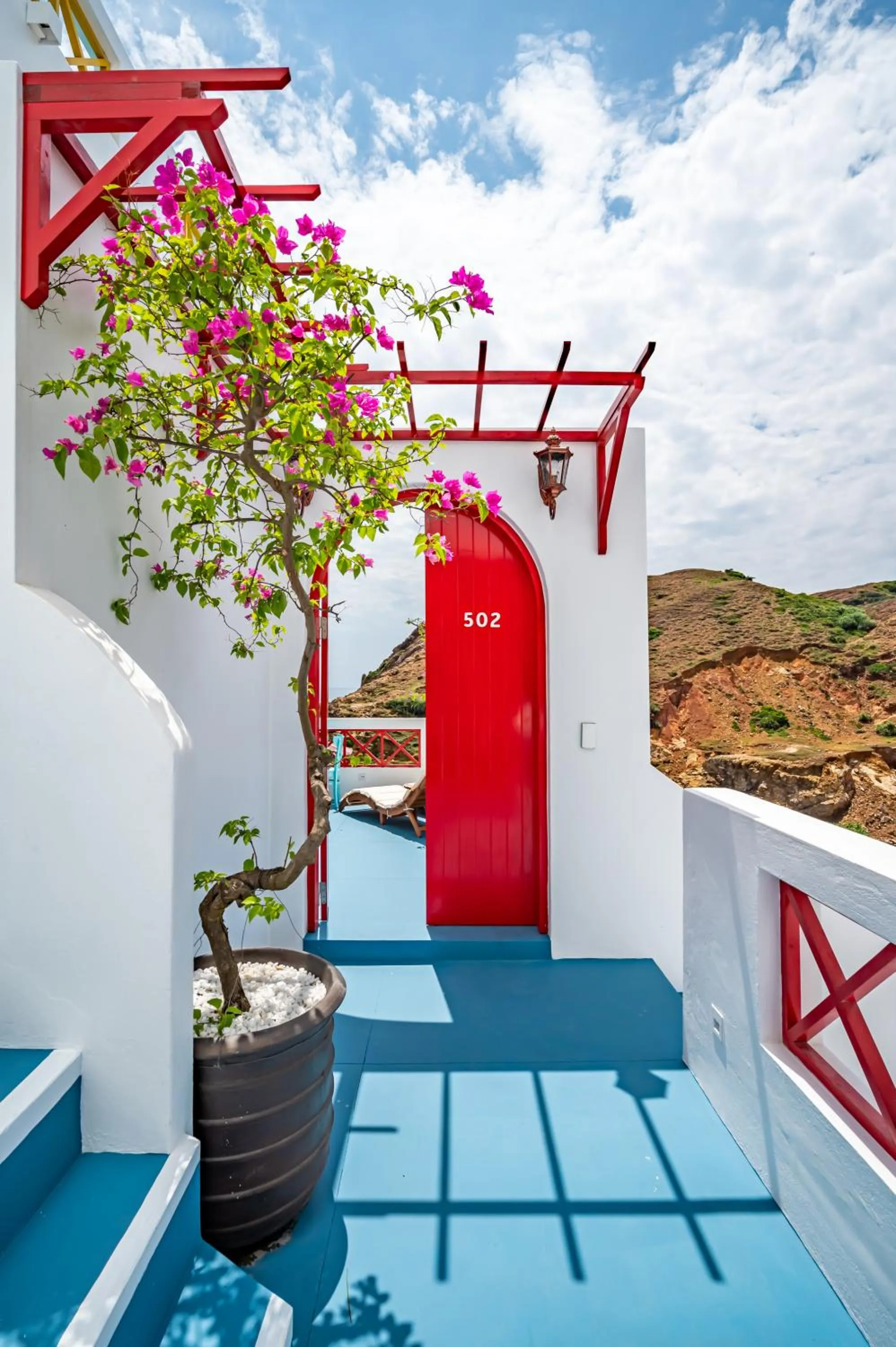 Balcony/Terrace in Happiness Hotel