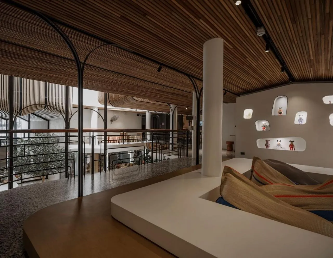 Living room in Double B Hostel