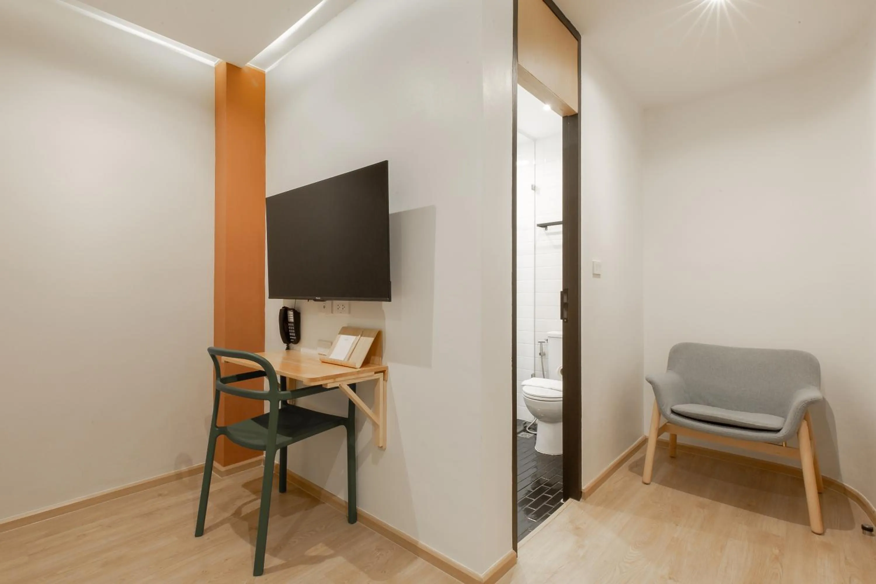 Seating area in Double B Hostel