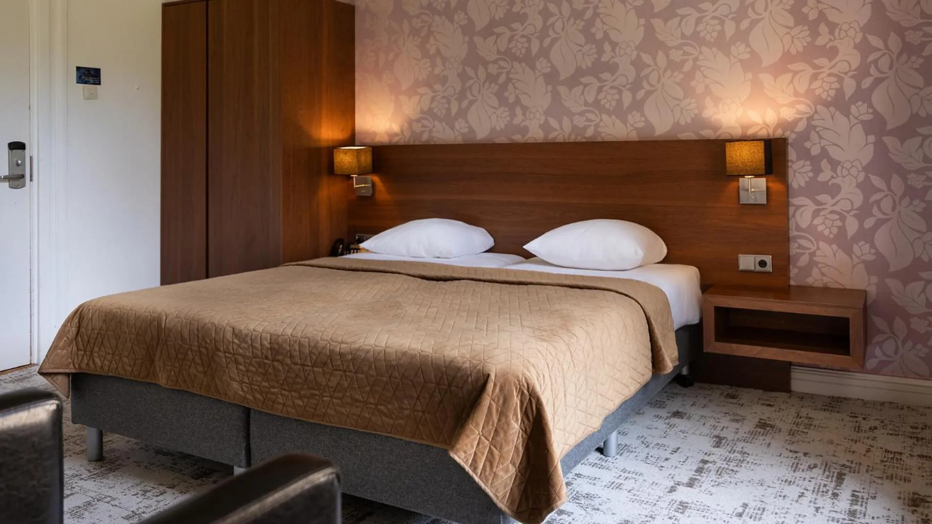 Bed in Parkhotel Valkenburg